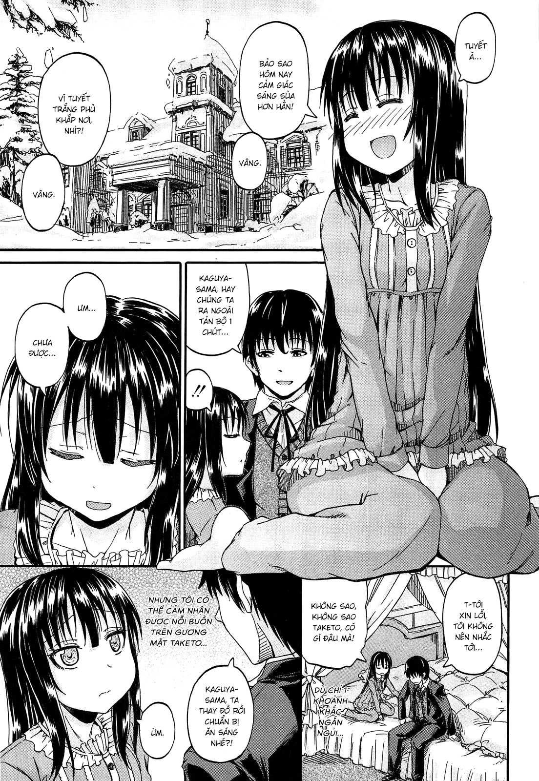 Đọc truyện hentai Tôi đang yêu đôi mắt của bạn - Chap 1