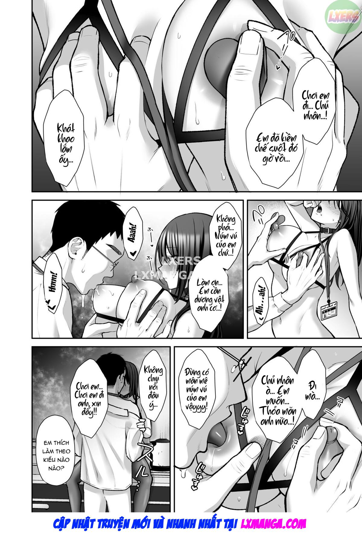 Đọc truyện hentai An Office Lady's Behind The Scenes Masochistic Onahole Training - Chap 2