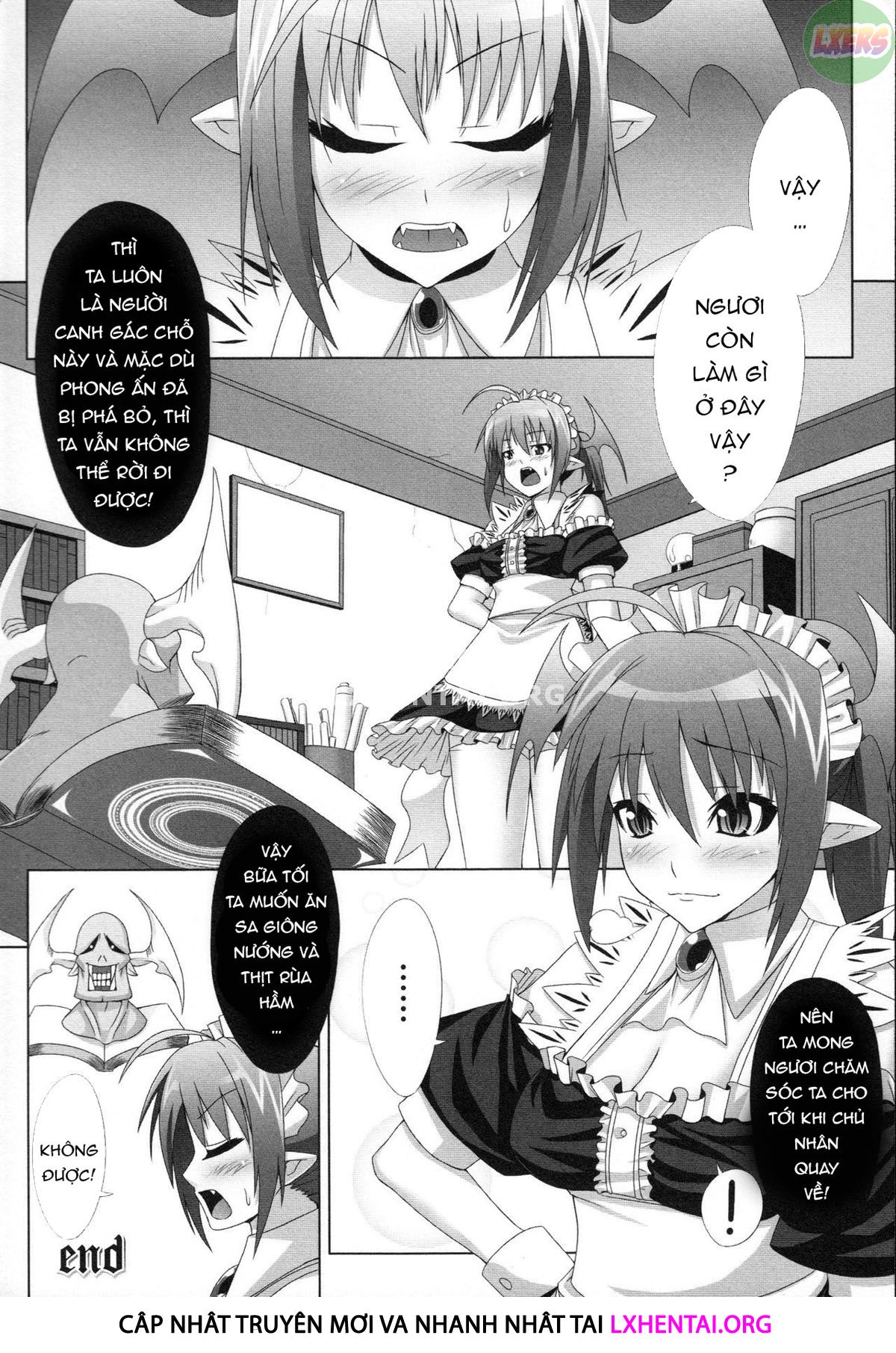 Đọc truyện hentai Demon Girls Are My Slaves Chap 7 END