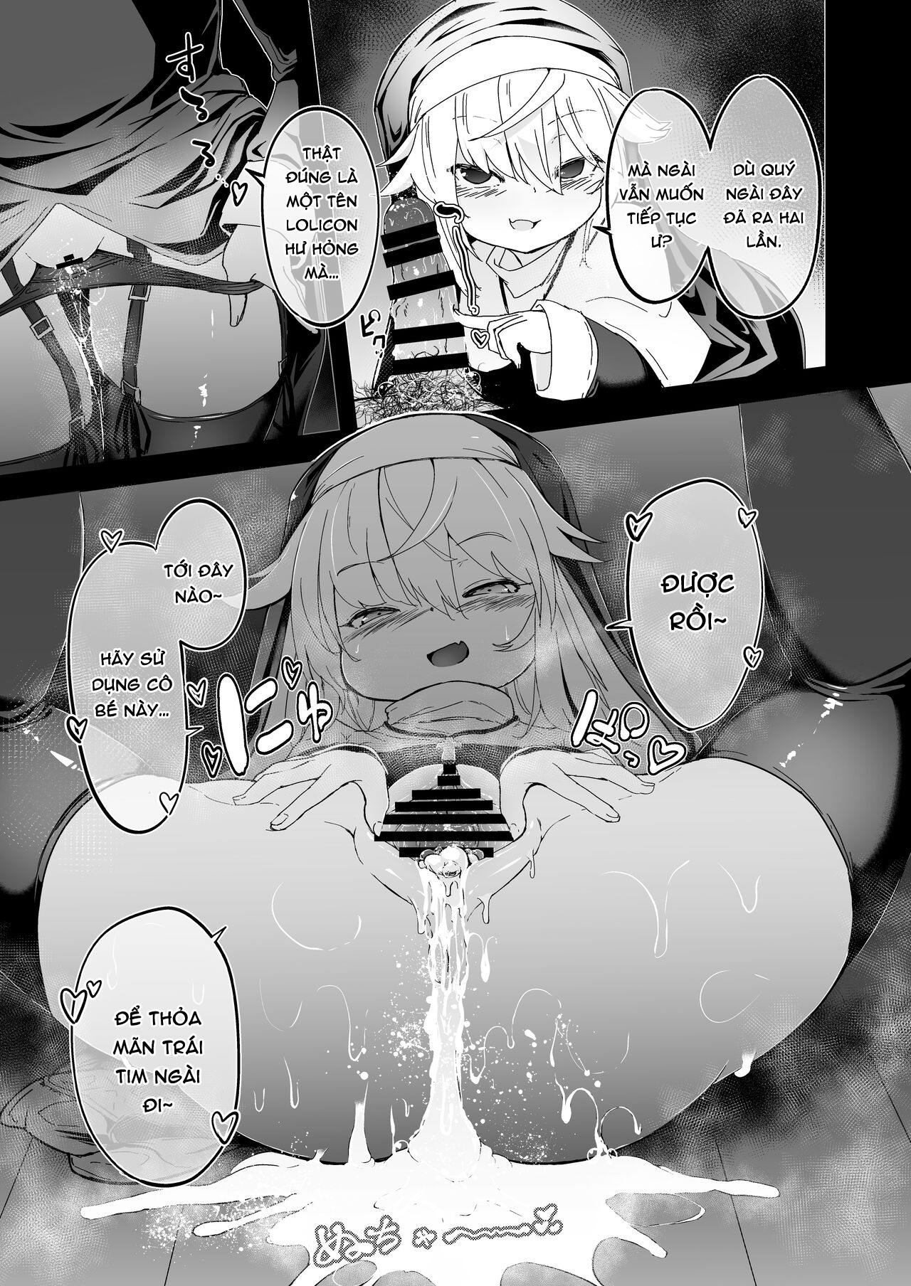 Đọc truyện hentai Zangeshitsu no Chiisana Ero Sister - Chap 1