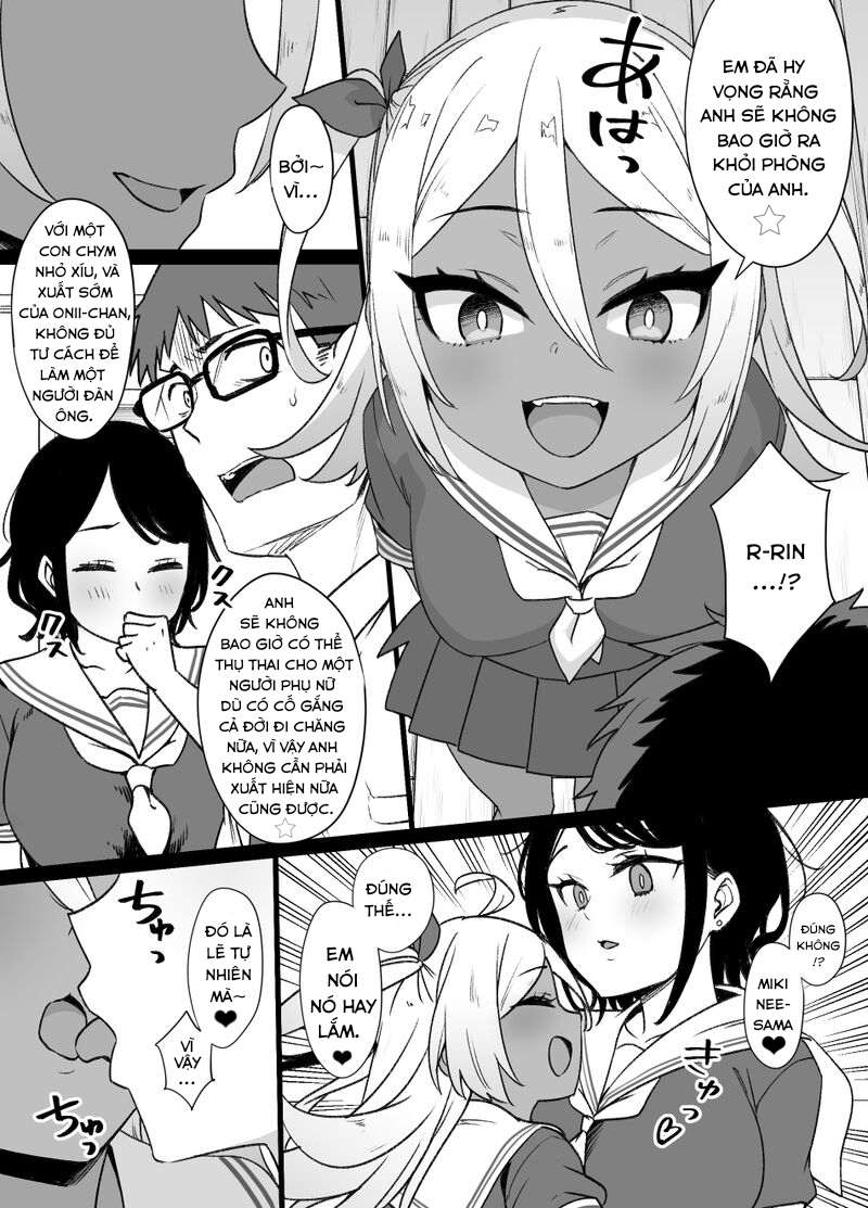 Đọc truyện hentai My childhood friend and little sister were stolen by a noble - Chap 3