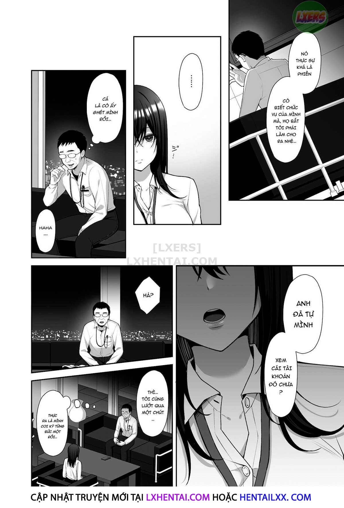Đọc truyện hentai An Office Lady's Behind The Scenes Masochistic Onahole Training Chap 1