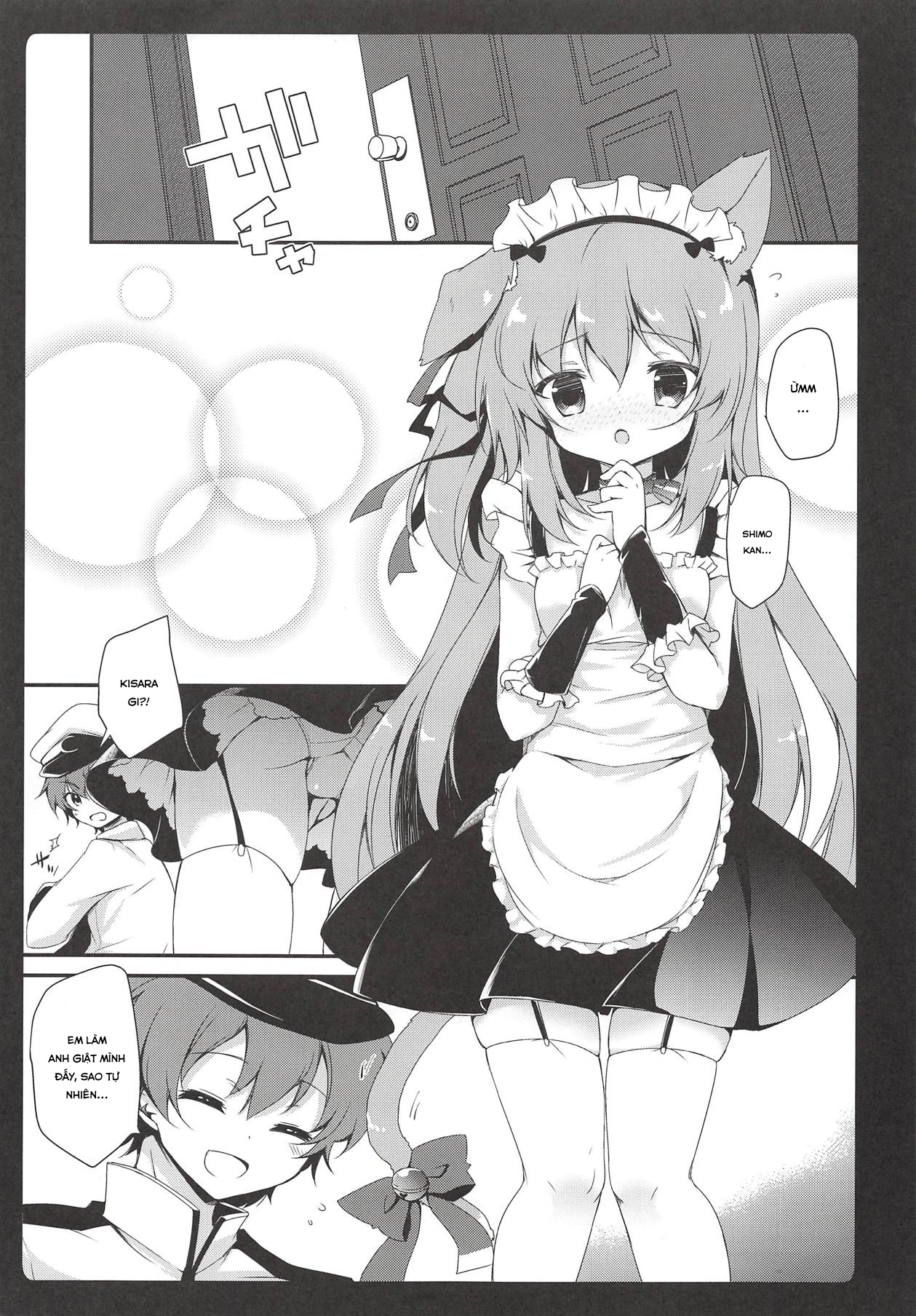 Đọc truyện hentai Gohoushi Kisaragi-chan - Oneshot
