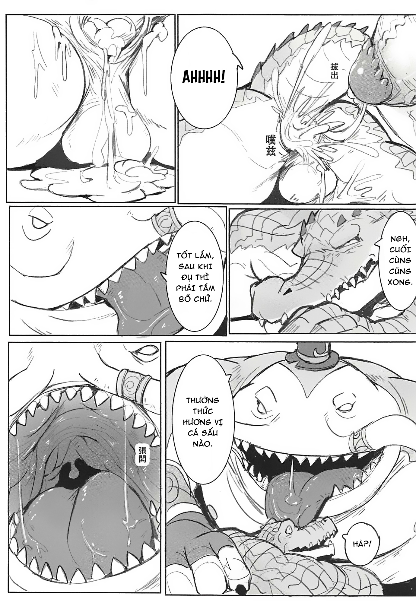 Đọc truyện hentai Đường cùng của kẻ săn mồi 2 - Hổ báo và cái kết