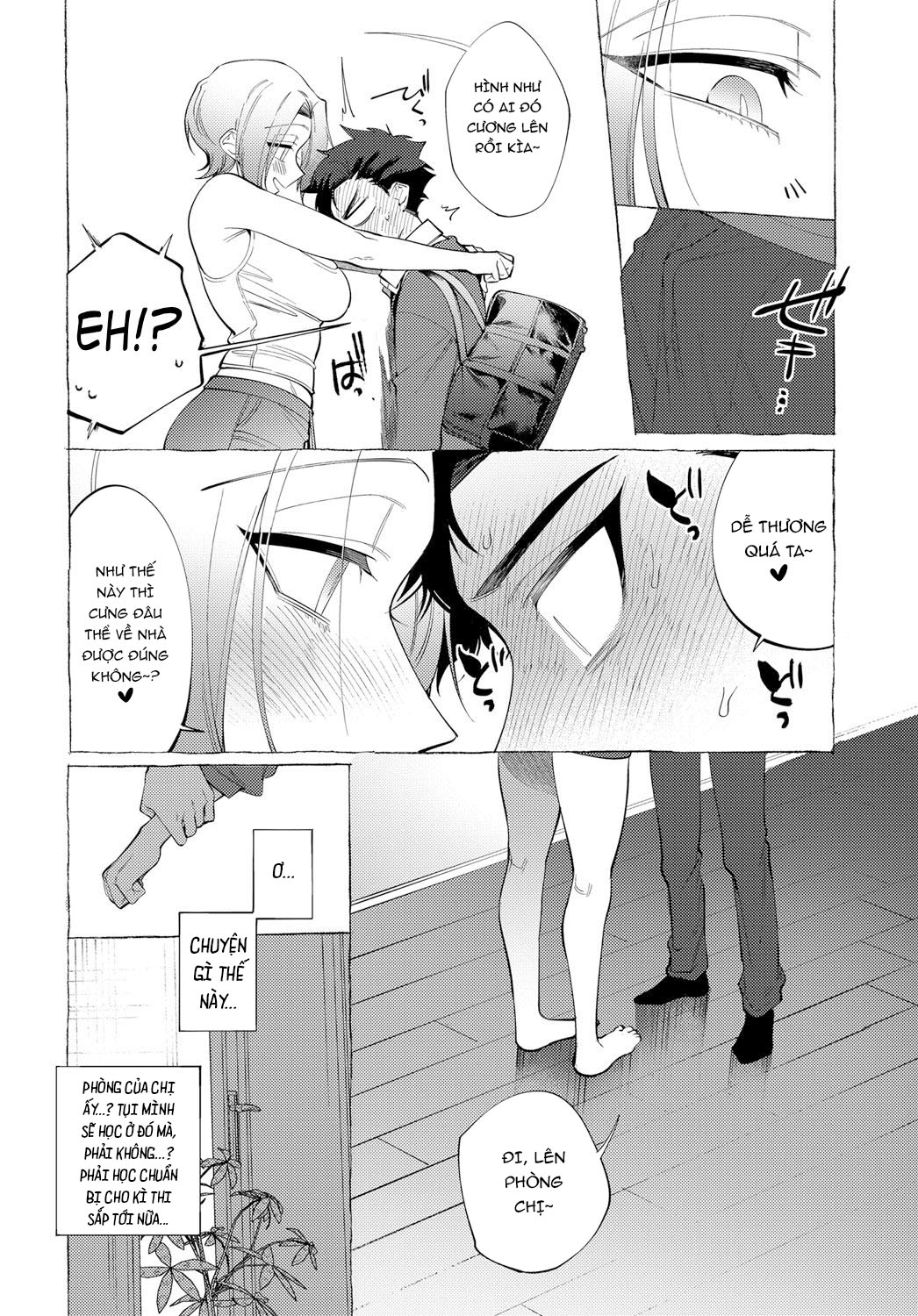 Đọc truyện hentai Bài học từ chị gái - Oneshot