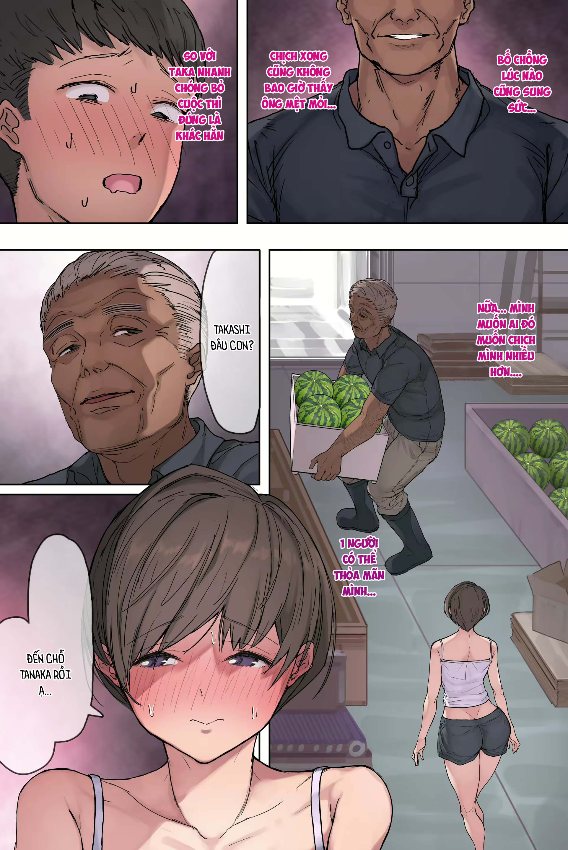 Đọc truyện hentai Bố chồng và nàng dâu. - Chap 4 - End.