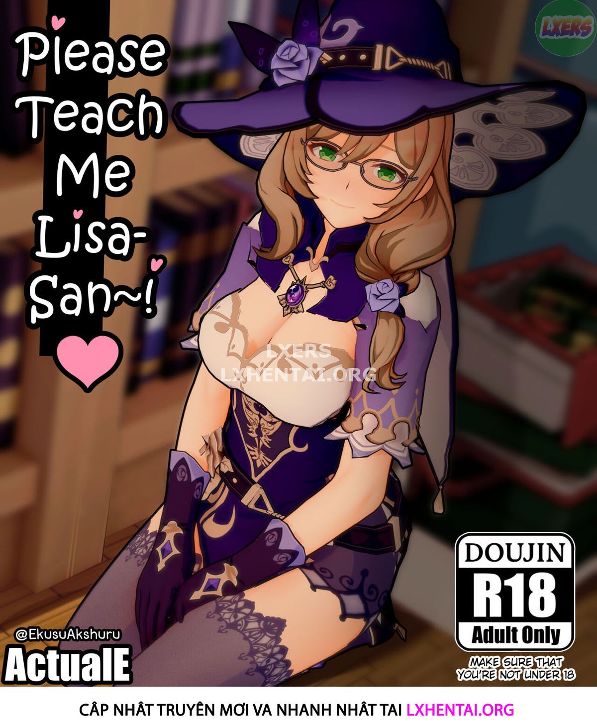 Đọc truyện hentai Please Teach Me Lisa-san~! - Chap 1