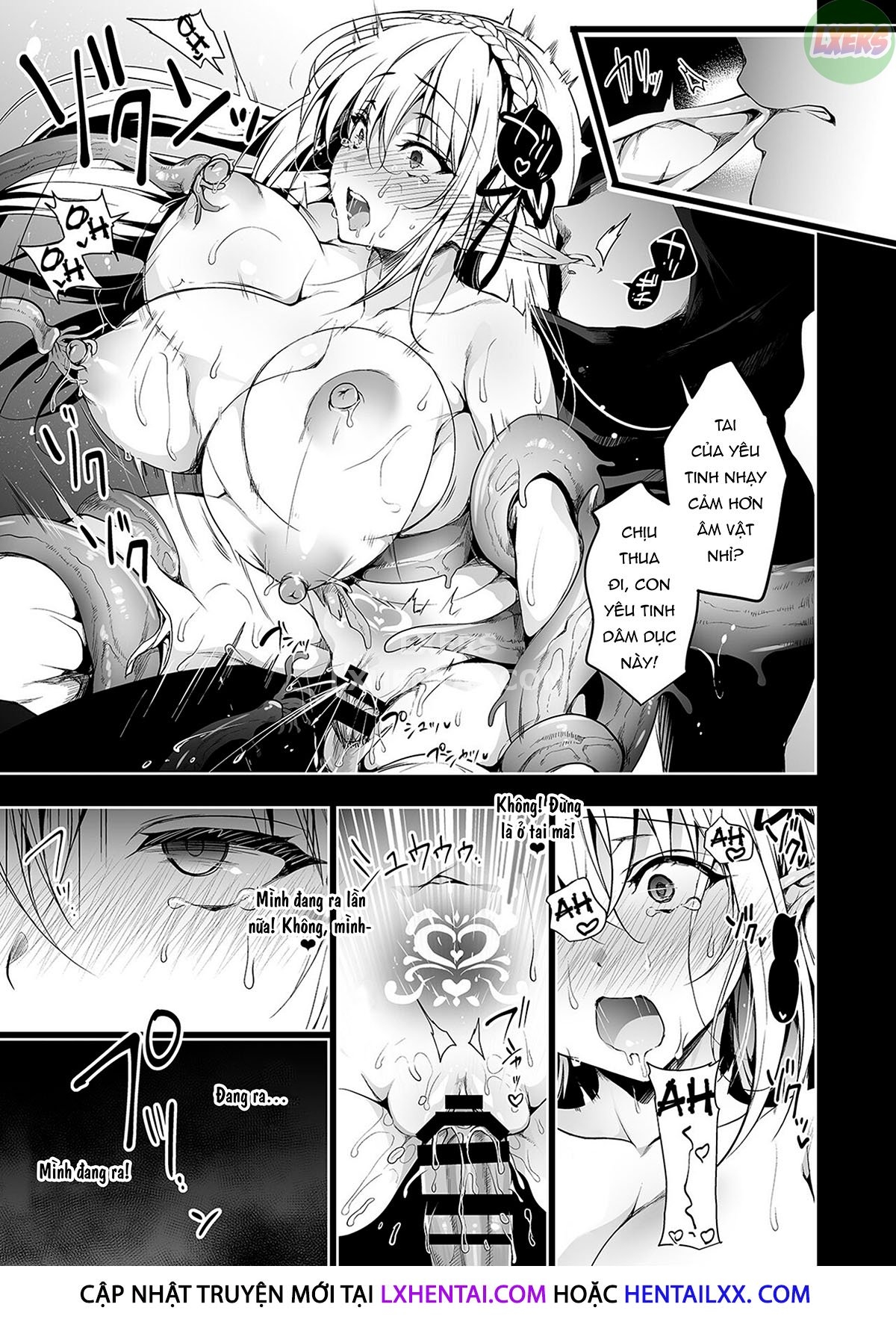 Đọc truyện hentai Elf ni Inmon o Tsukeru Hon Chap 1 LEVEL:1