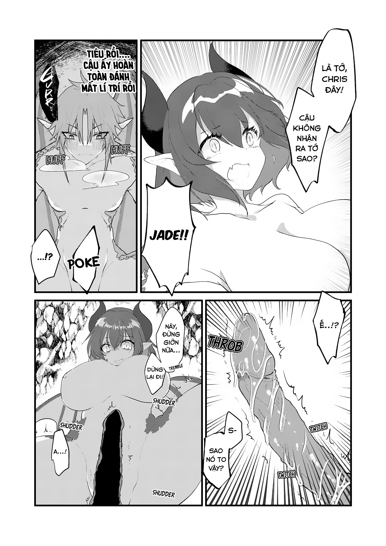 Đọc truyện hentai Đêm đầu tiên ngọt ngào của cặp đôi Long tộc! - Oneshot