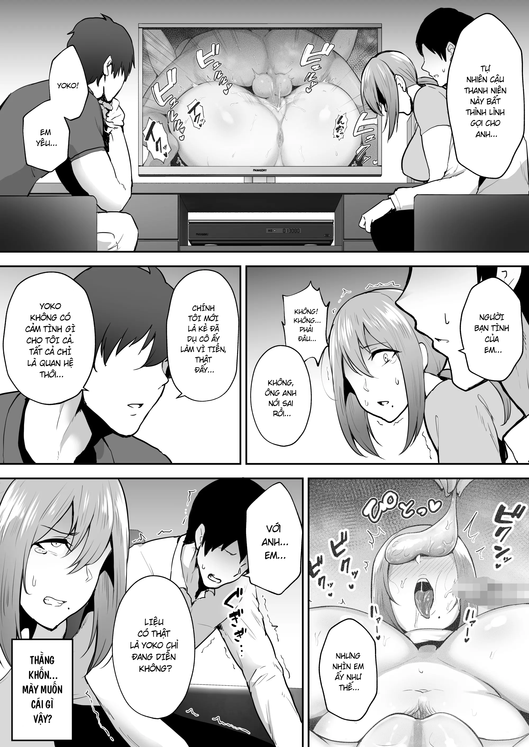 Đọc truyện hentai Vợ ngực bự Yoko - Làm bảo mẫu cho một cậu trai ở chung cư - Chap 3