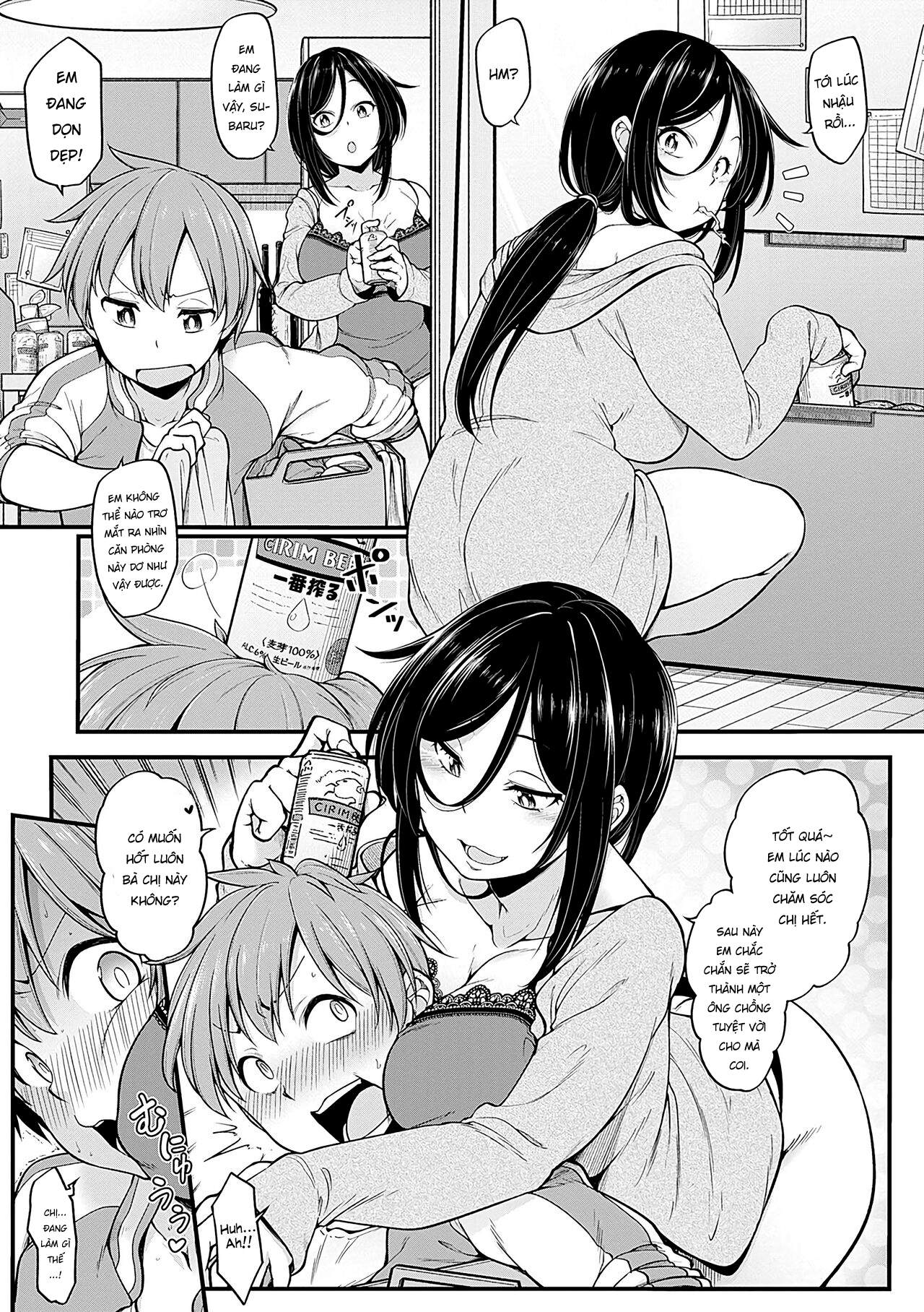 Đọc truyện hentai Bà chị nát rượu Oneshot