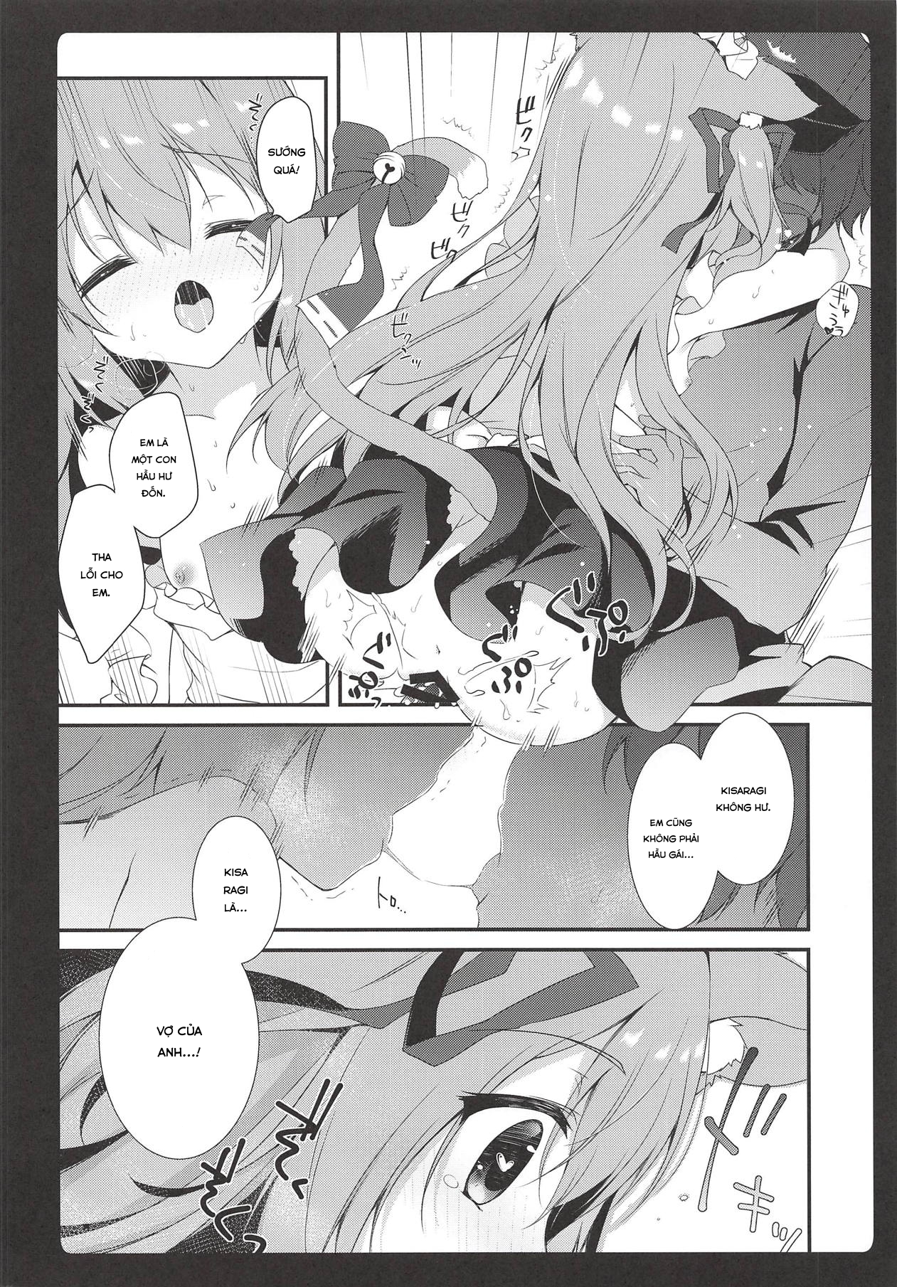 Đọc truyện hentai Gohoushi Kisaragi-chan - Oneshot