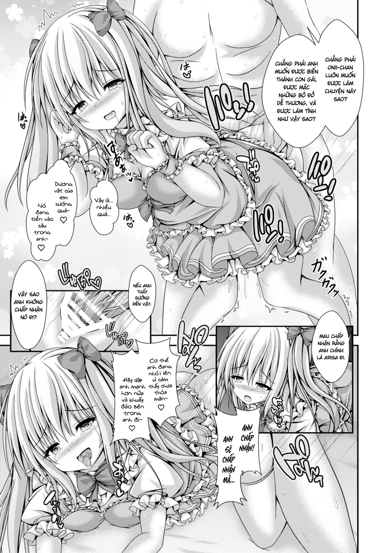 Đọc truyện hentai Hoán đổi cơ thể với cô em gái dâm đãng: Kể từ hôm nay tôi đã trở thành nô lệ của dương vật - Oneshot