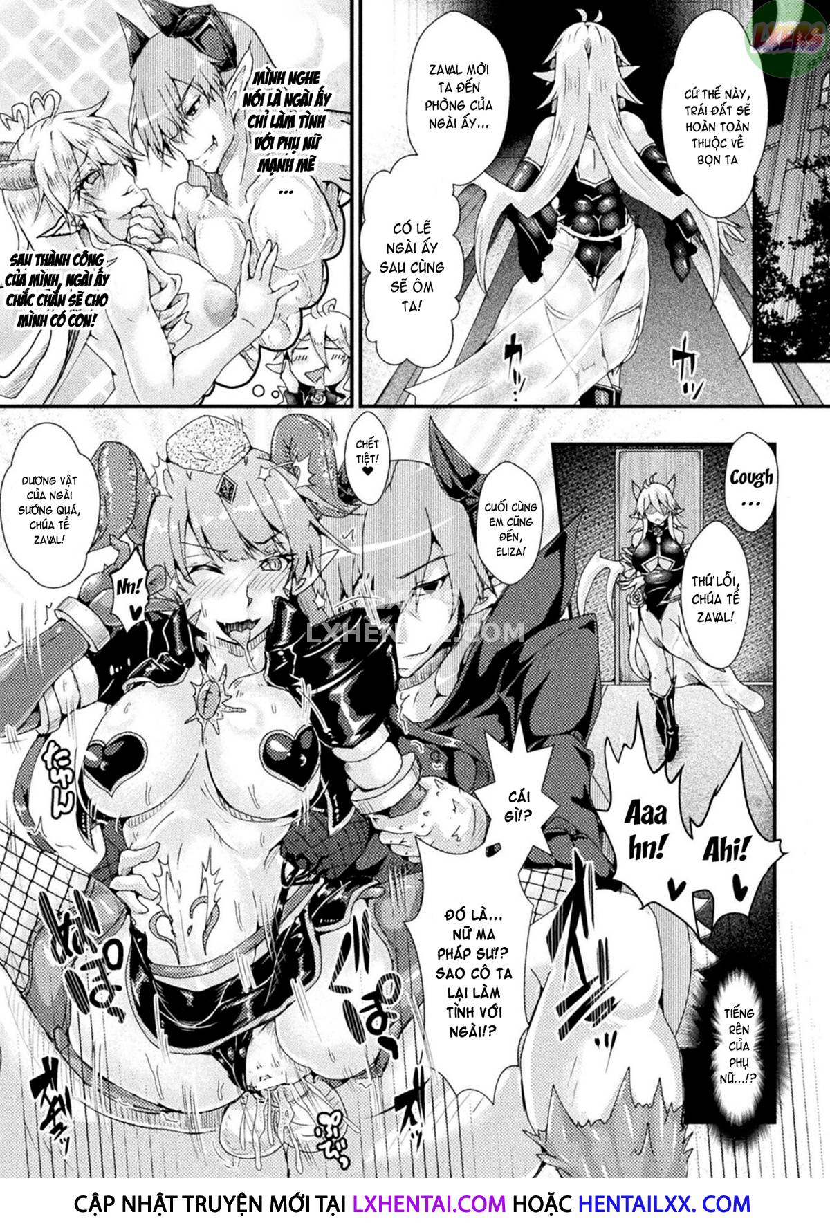 Đọc truyện hentai Thiếu nữ hư hỏng ~Những nàng công chúa chiến tranh rơi vào niềm vui dâm dục~ - Chap 5
