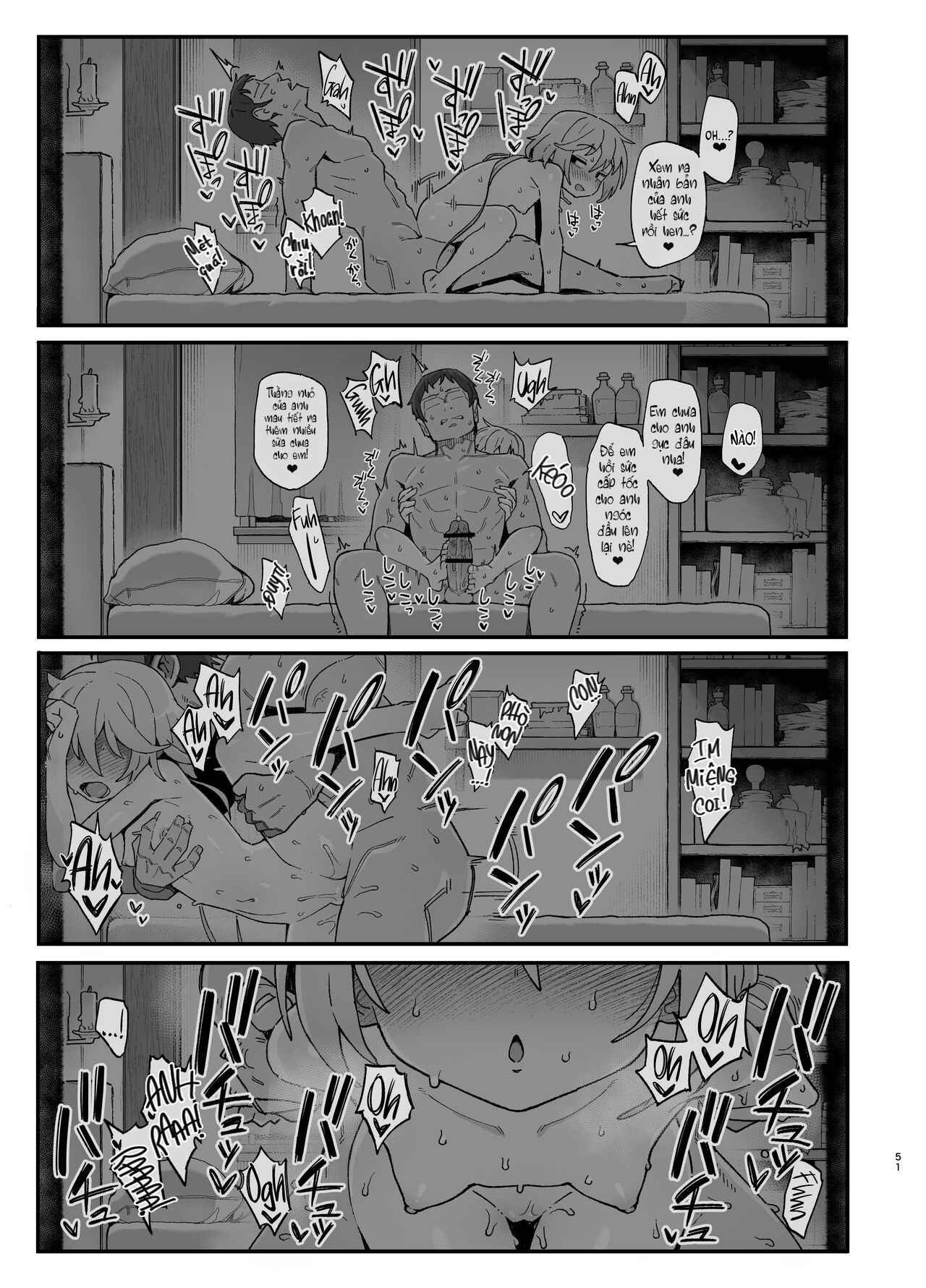 Đọc truyện hentai Em pháp sư bị ếm bùa lứng - Phần cuối
