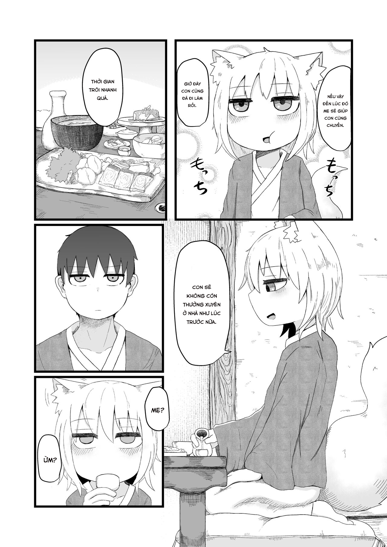 Đọc truyện hentai Loli Baba Okaa-san wa Oshi ni Yowai 5 - Oneshot.