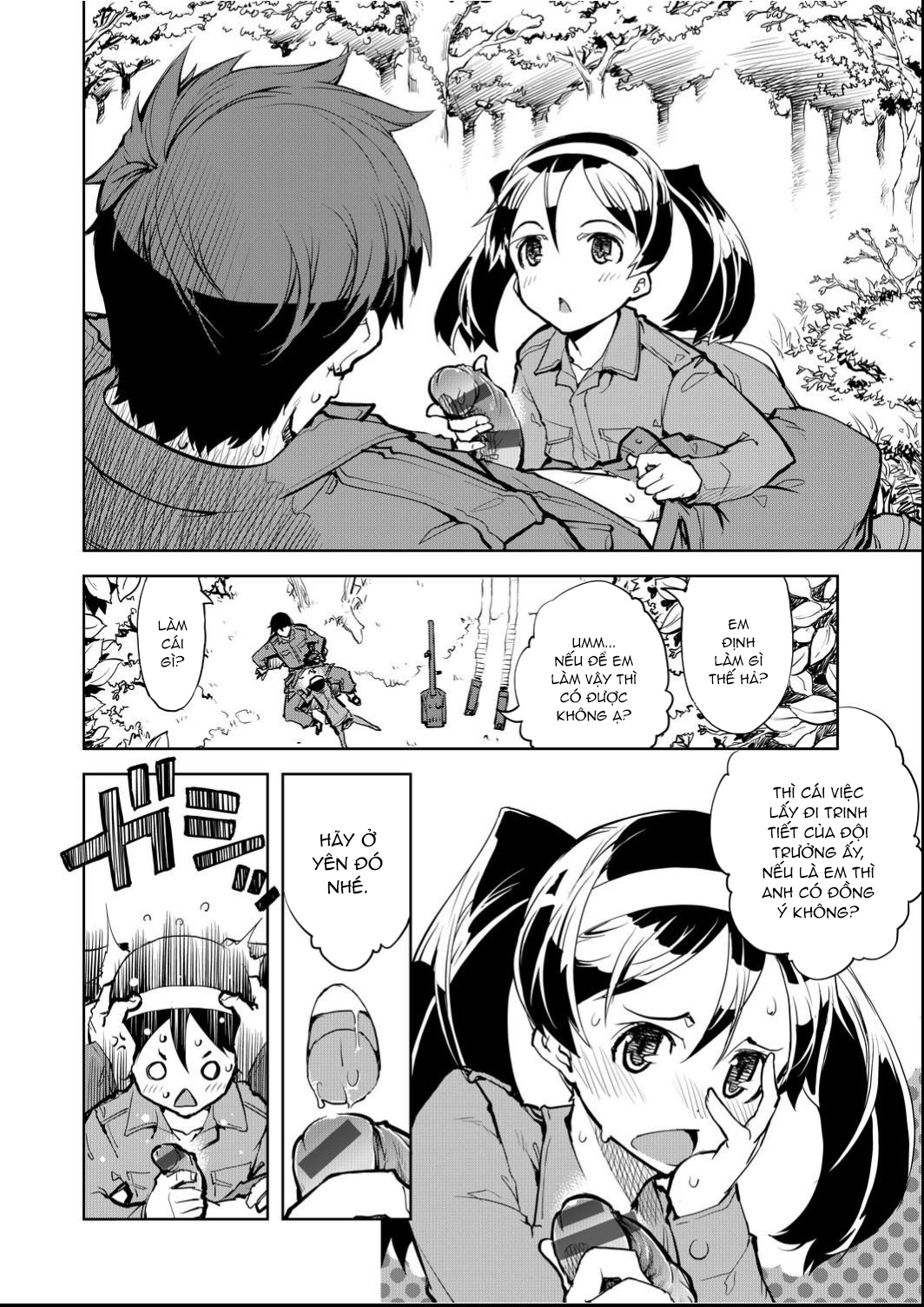 Đọc truyện hentai Những thiếu nữ chiến xa Chiến tuyến số 1
