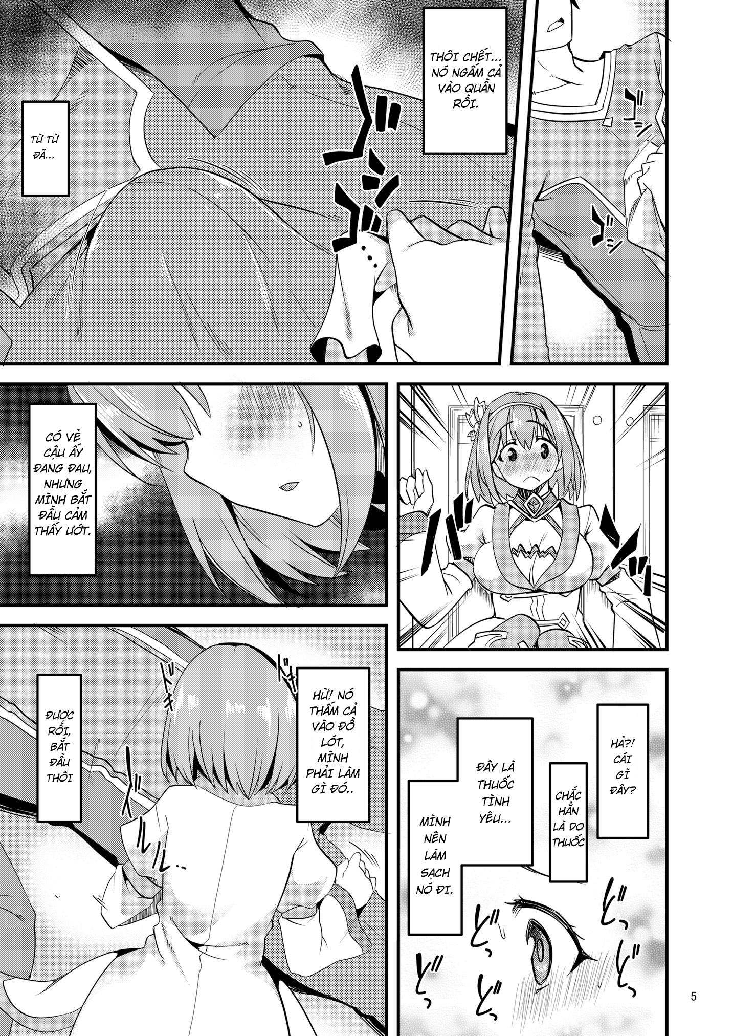Đọc truyện hentai Ryuukakusan Nodoame - Oneshot