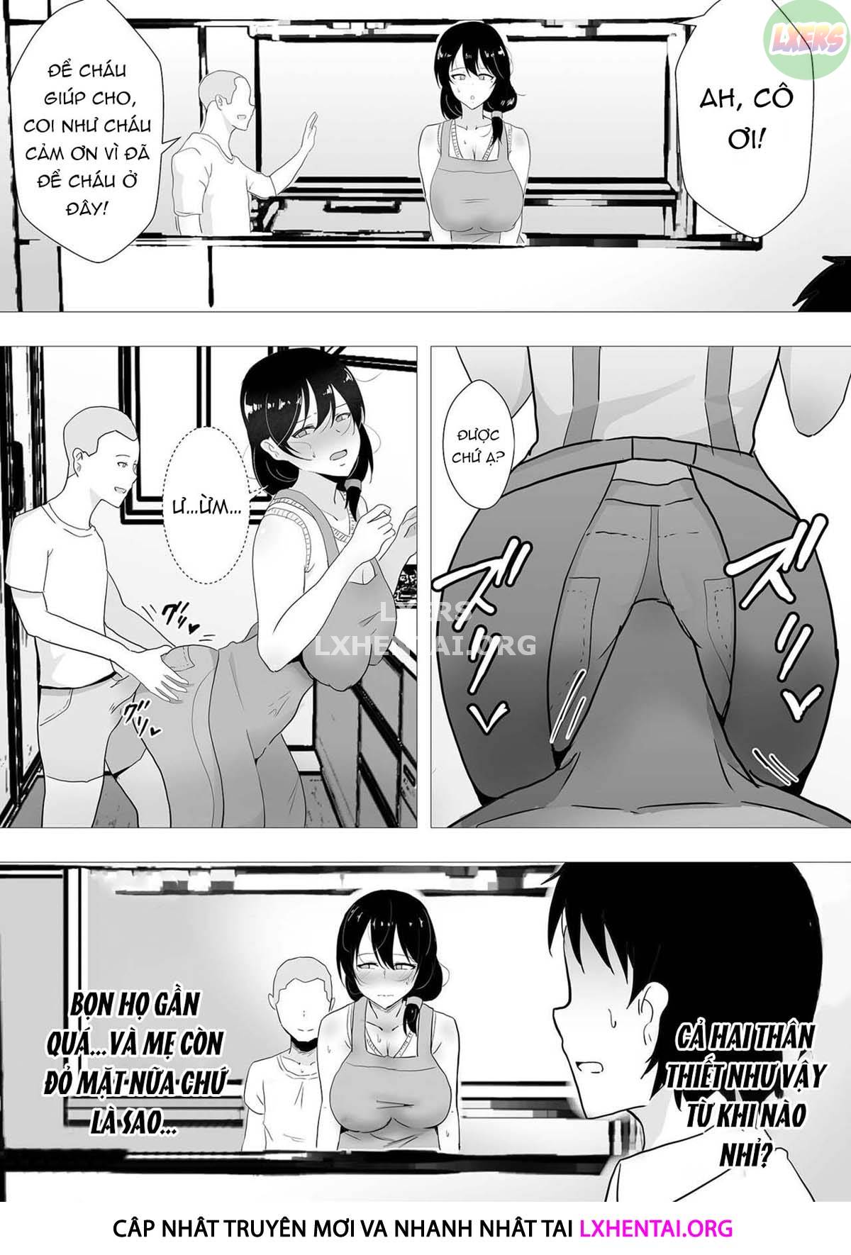 Đọc truyện hentai Người mẹ yêu quý của tôi, cô bạn gái ngốc nghếch của tôi - Chap 2