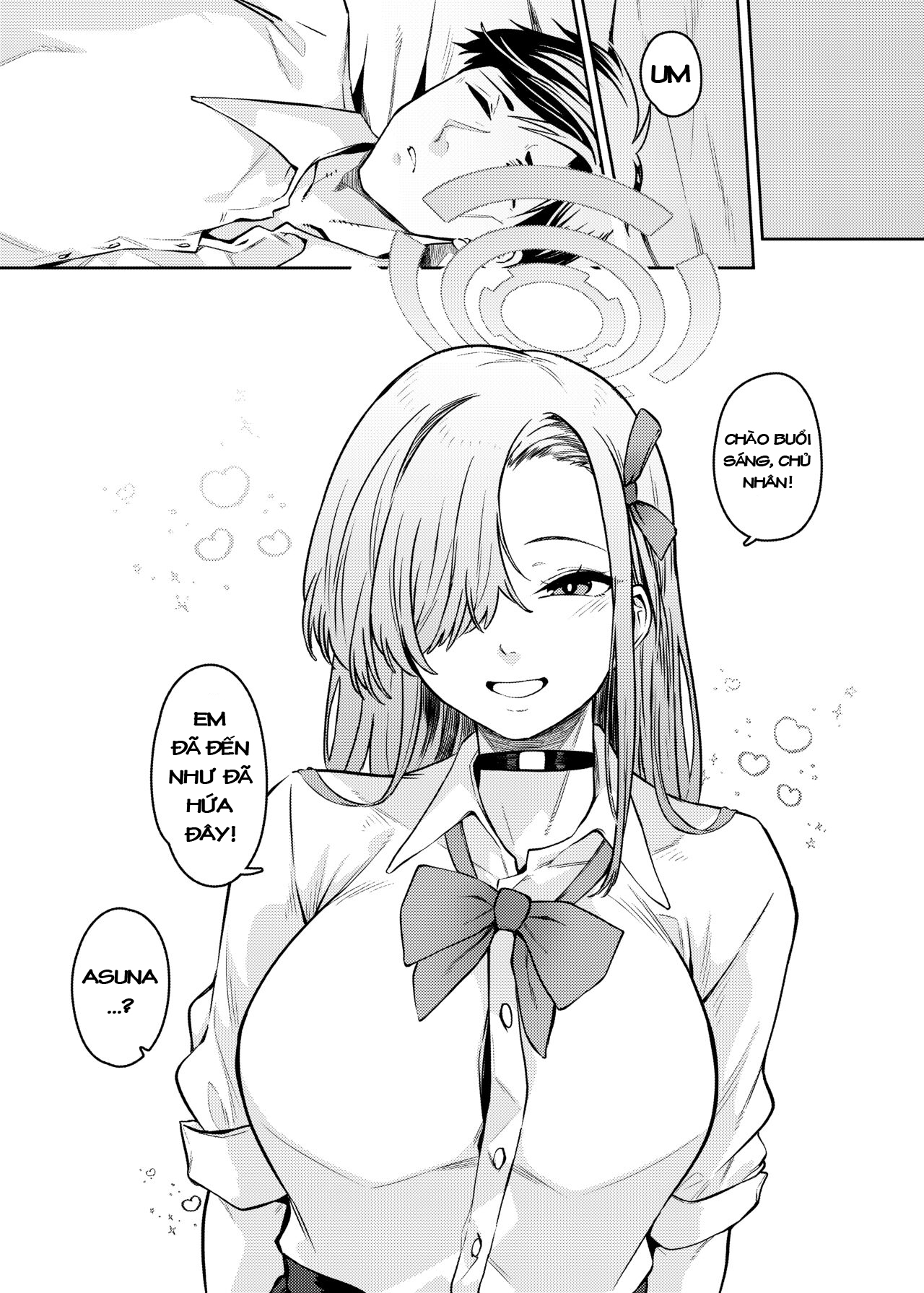 Đọc truyện hentai Pink Archive (Blue Archive) - Oneshot