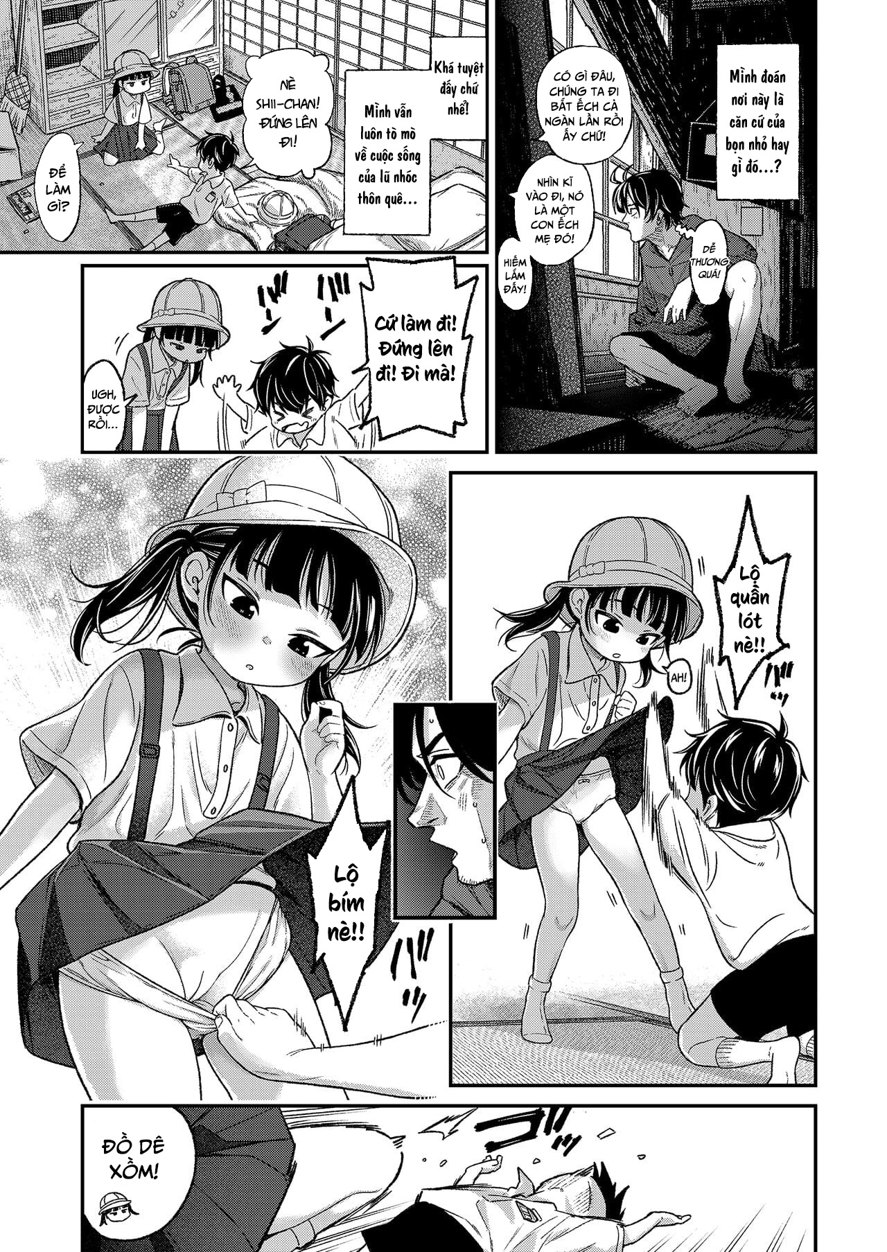 Đọc truyện hentai Quả nhiên trẻ em ở nông thôn làm tình từ rất sớm - Oneshot