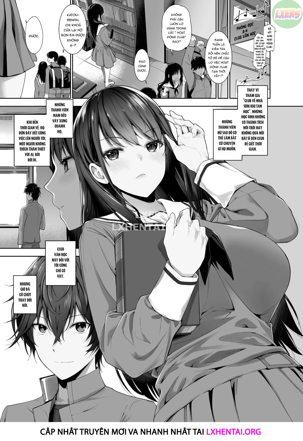 Đọc truyện hentai Câu chuyện về tiền bối trở nên phấn khích và bị ám ảnh bởi tình dục - Oneshot