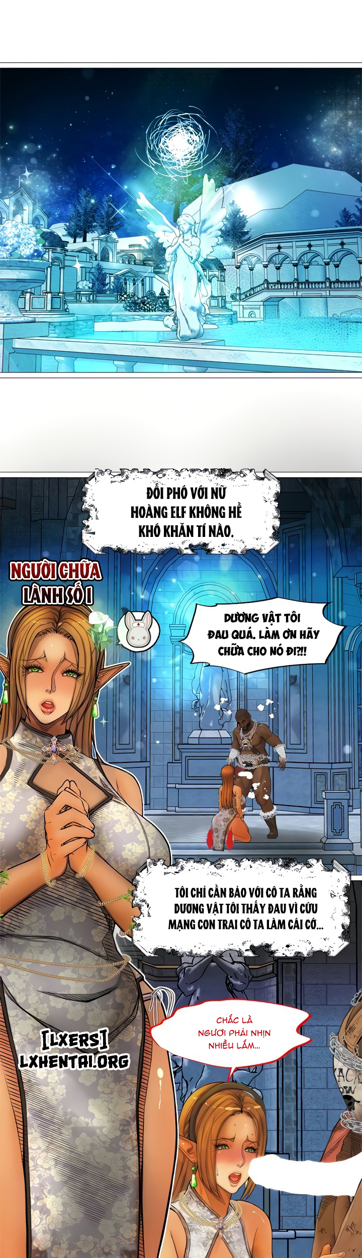 Đọc truyện hentai Nữ Hoàng Dark Elf Và Nô Lệ Orc - Chap 30