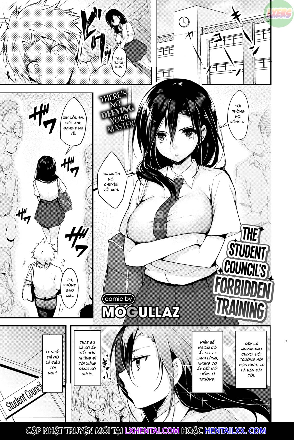 Đọc truyện hentai Cuộc huẩn luyện bí mật của Hội trưởng hội học sinh - Oneshot