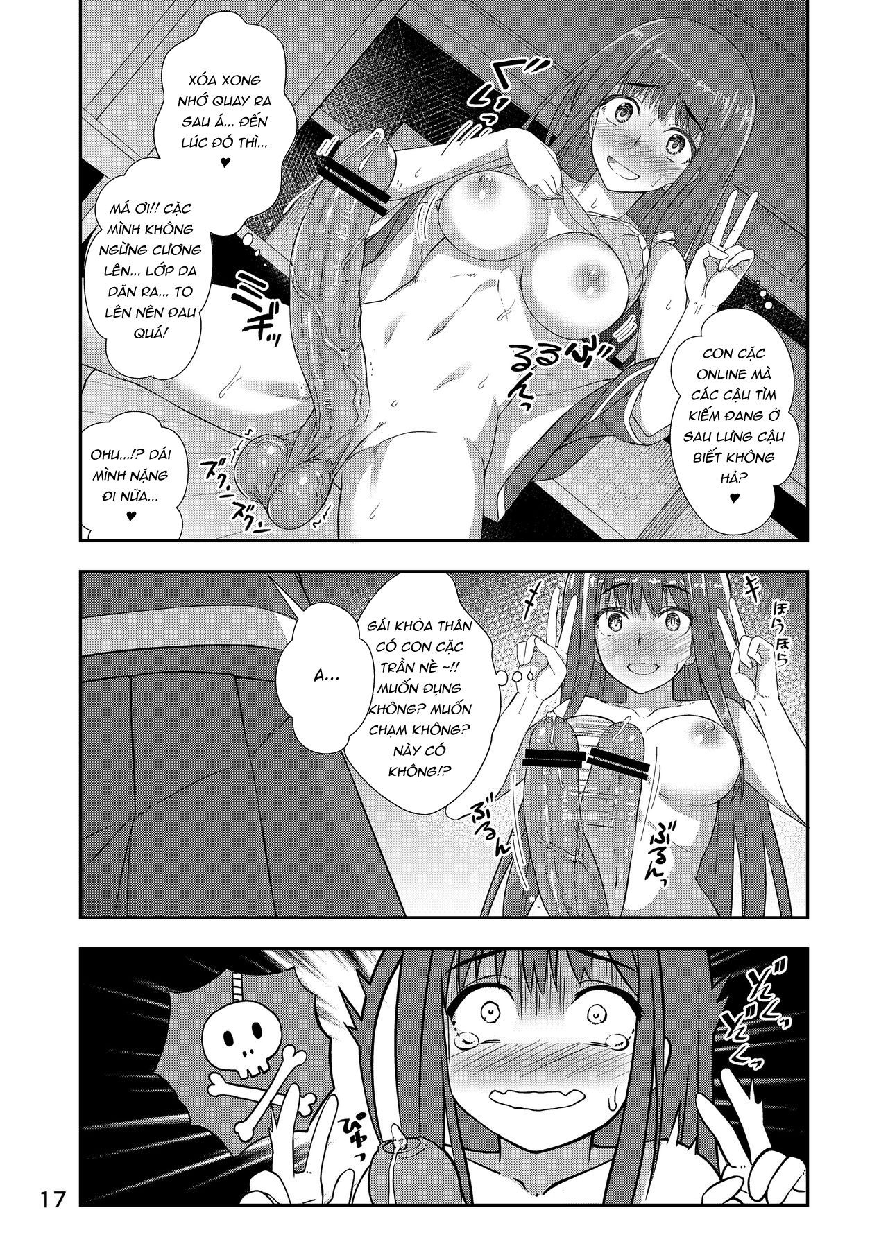 Đọc truyện hentai Cô gái tự sướng sau giờ học - Oneshot