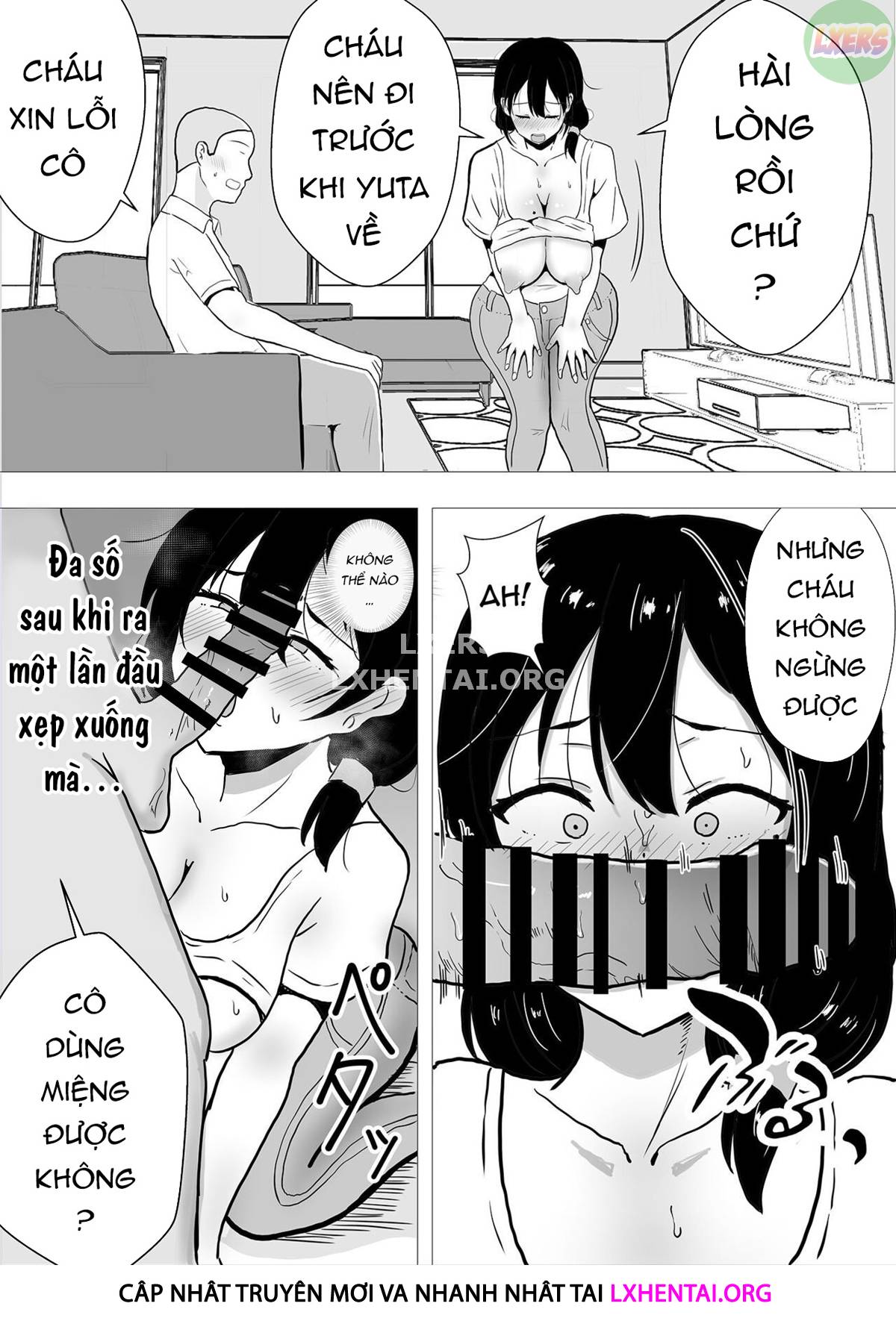 Đọc truyện hentai Người mẹ yêu quý của tôi, cô bạn gái ngốc nghếch của tôi - Chap 1