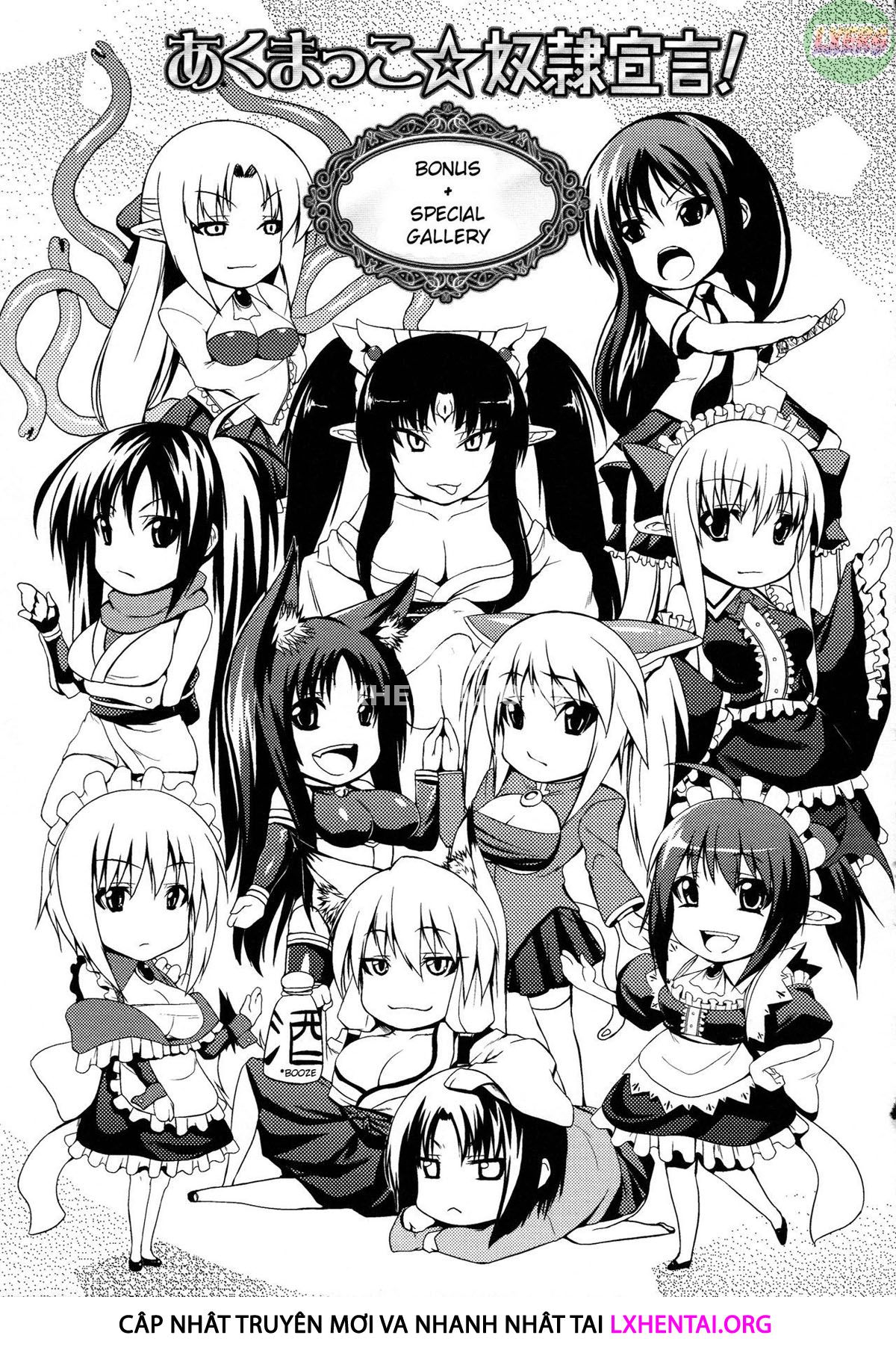Đọc truyện hentai Demon Girls Are My Slaves Chap 7 END