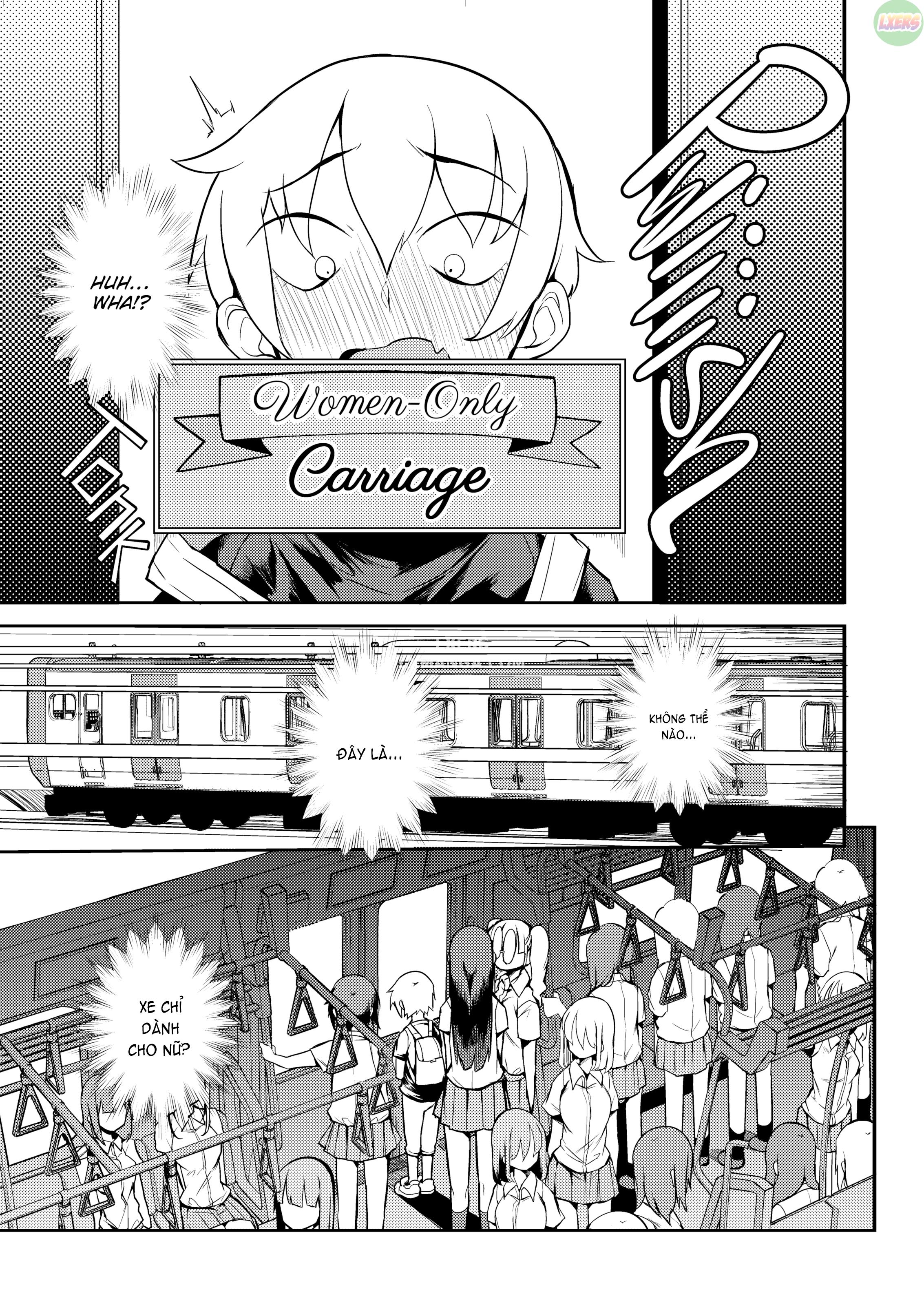 Đọc truyện hentai Tôi đã đi chuyến tàu chỉ dành cho phụ nữ - Oneshot