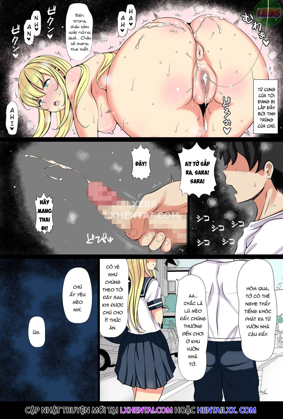 Đọc truyện hentai Mei Kai ~Oji Ga Kedamono Ni Natta Hi~ - Oneshot