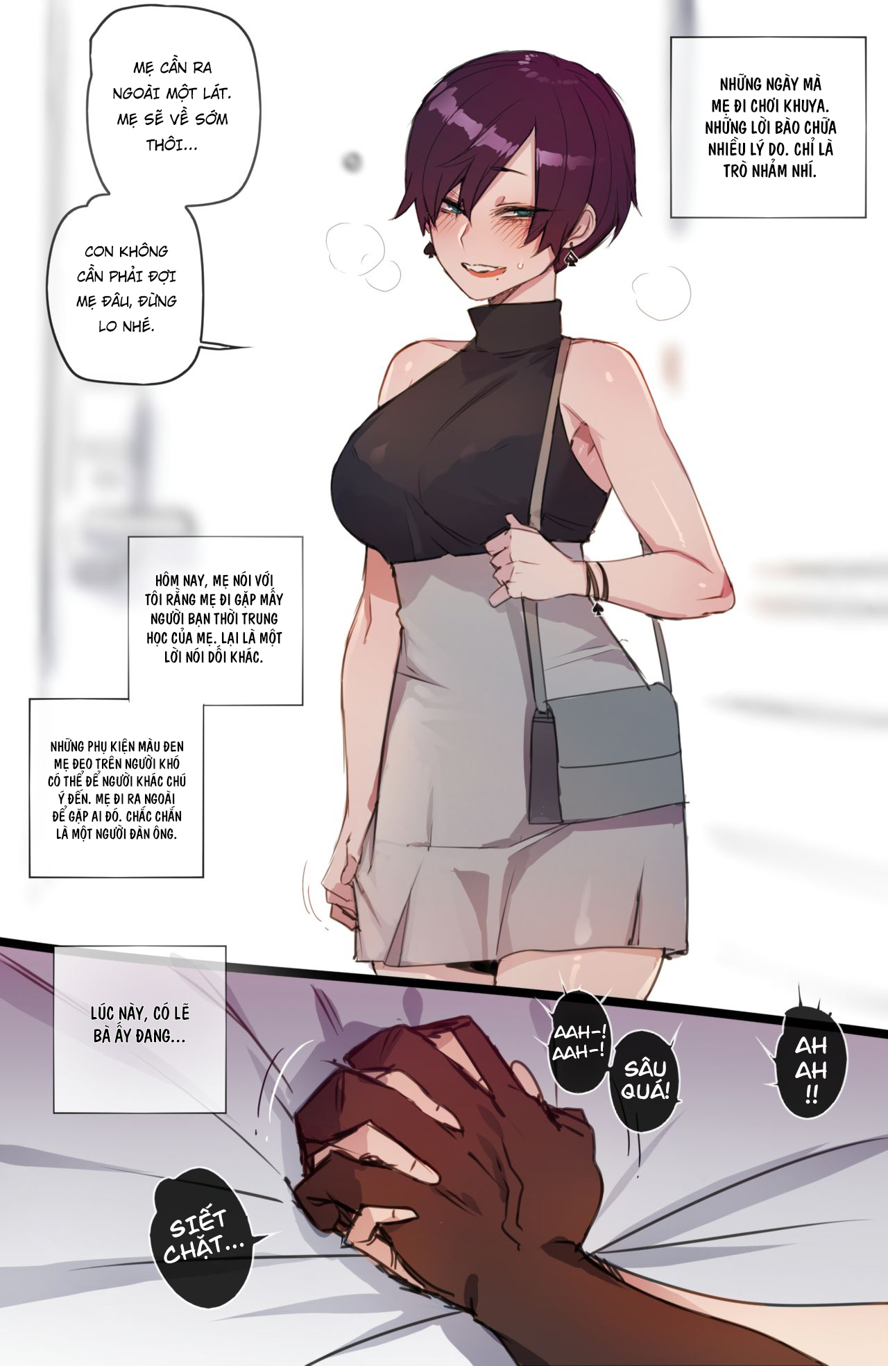 Đọc truyện hentai BBC Mẹ đĩ điếm - Oneshot
