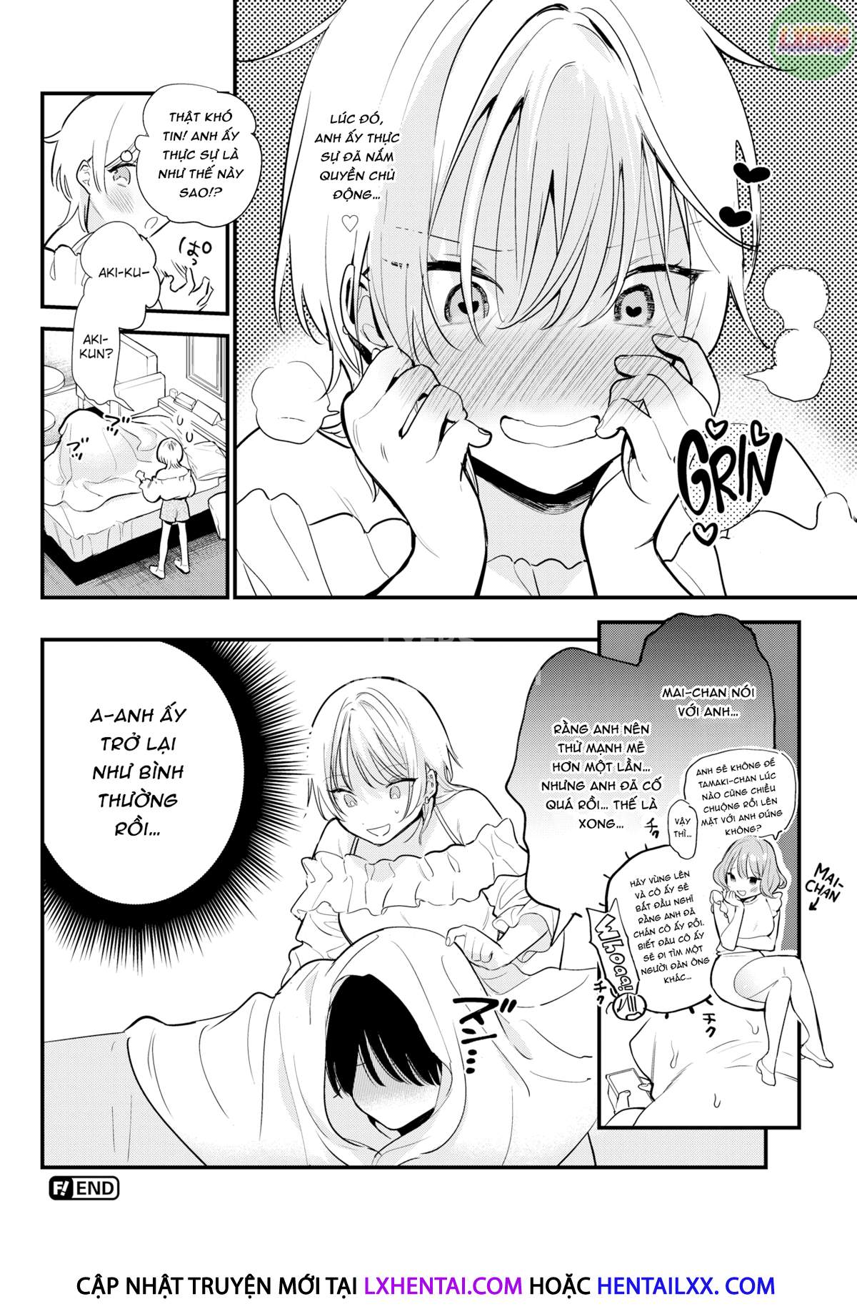 Đọc truyện hentai Nắm kèo trên! - Oneshot