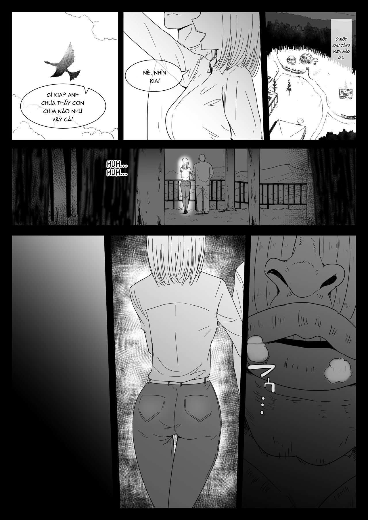 Đọc truyện hentai Rừng già thiếu phụ nữ - Oneshot