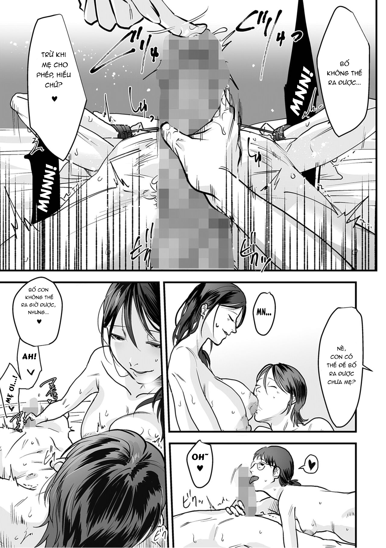 Đọc truyện hentai Trò chơi gia đình Chap 6 END