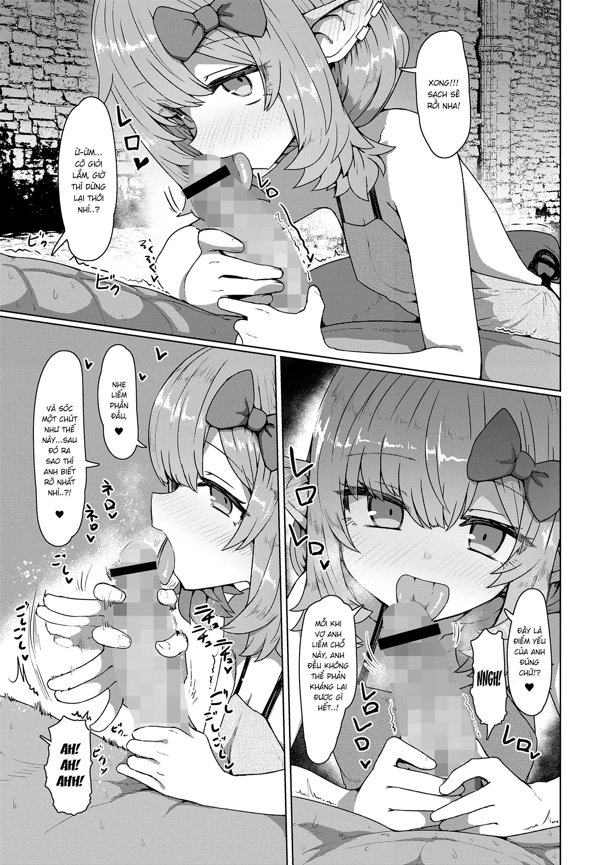 Đọc truyện hentai Yakkai na Fan Elf - Oneshot