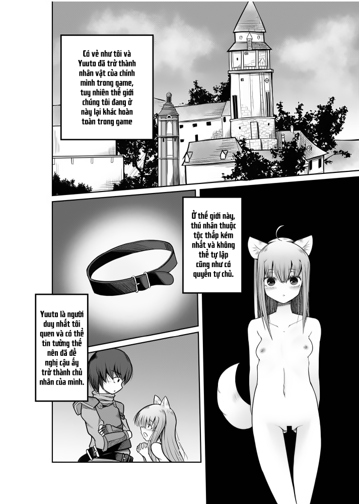 Đọc truyện hentai Câu chuyện về đôi bạn bị hút vào thế giới game và cách mà họ đến với nhau! - Oneshot