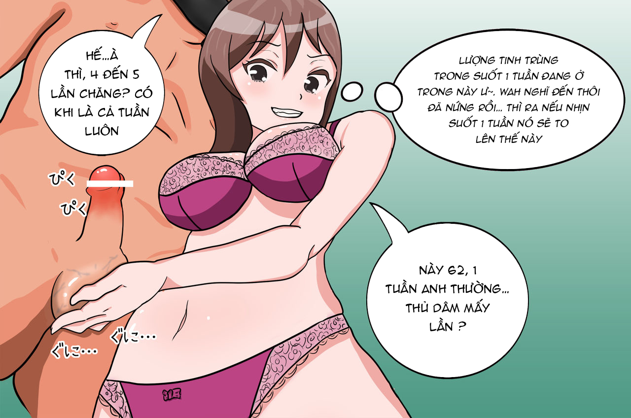 Đọc truyện hentai Hinano-san, Hajimete - Chap 2 + 3: End.