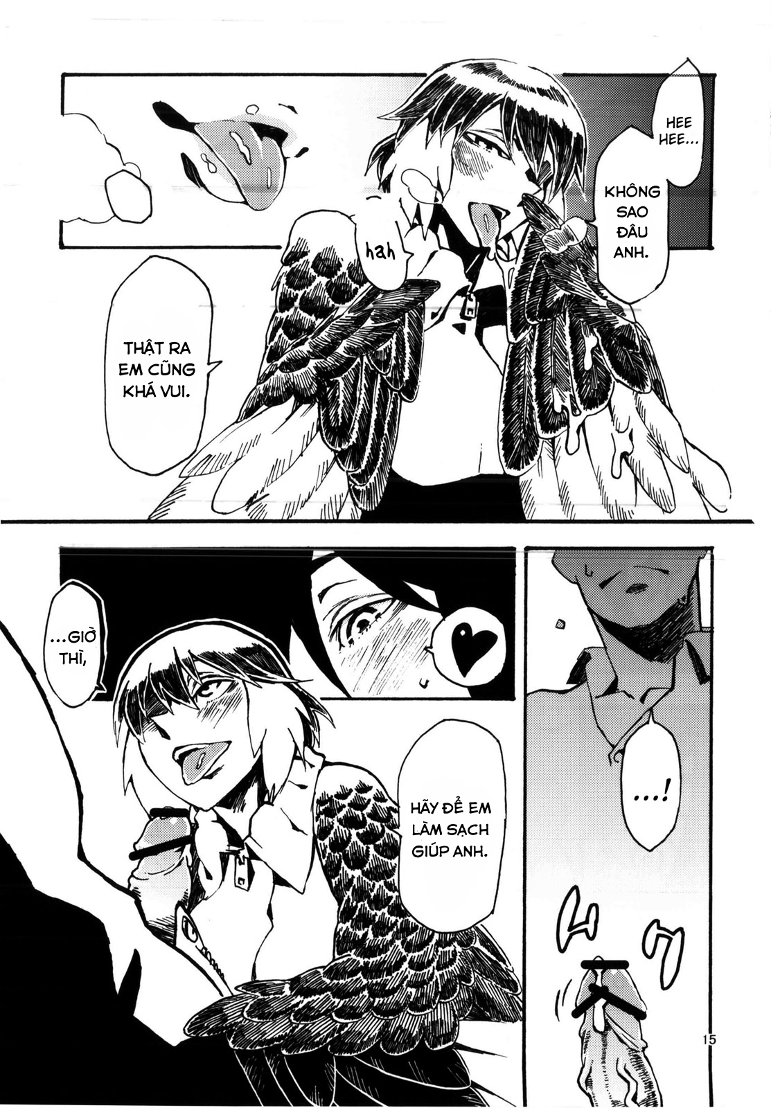 Đọc truyện hentai Kẻ làm điều ác phi nhân loại - Chap 6.0: Chim