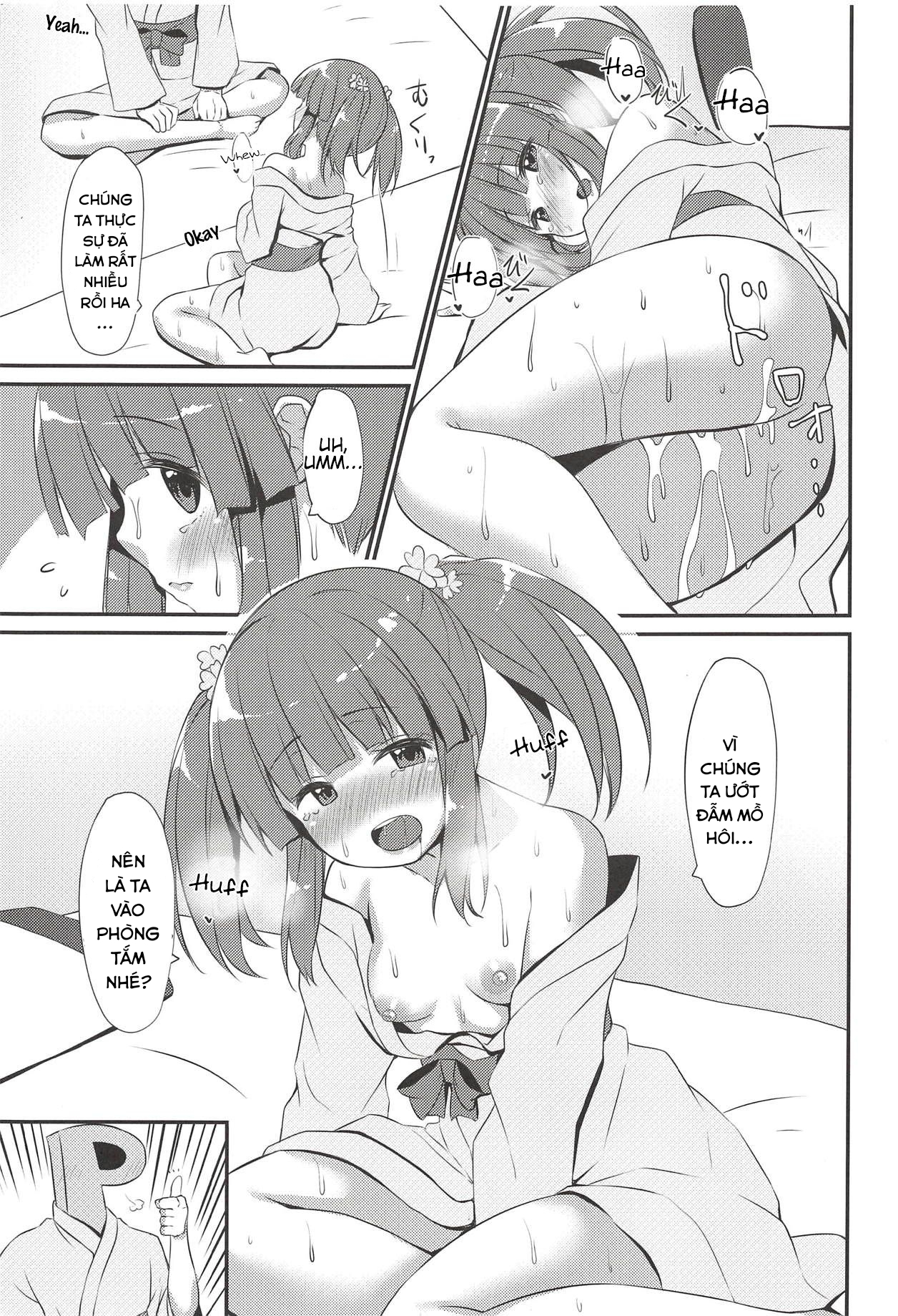 Đọc truyện hentai Suối nước nóng, Yukata và làm tình với Chieri. (THE IDOLM@STER CINDERELLA GIRLS) - Oneshot