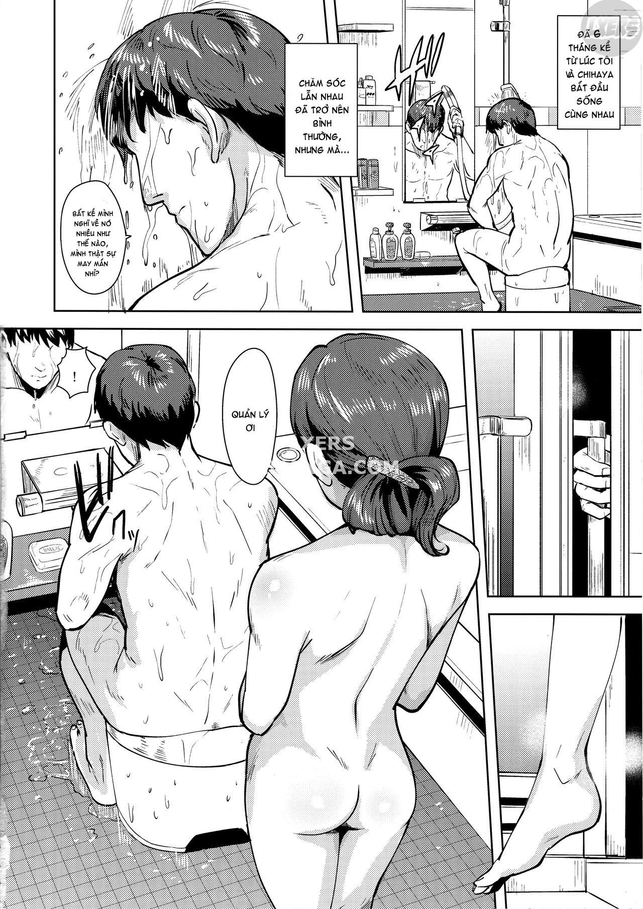 Đọc truyện hentai Tắm Với Chihaya - Oneshot