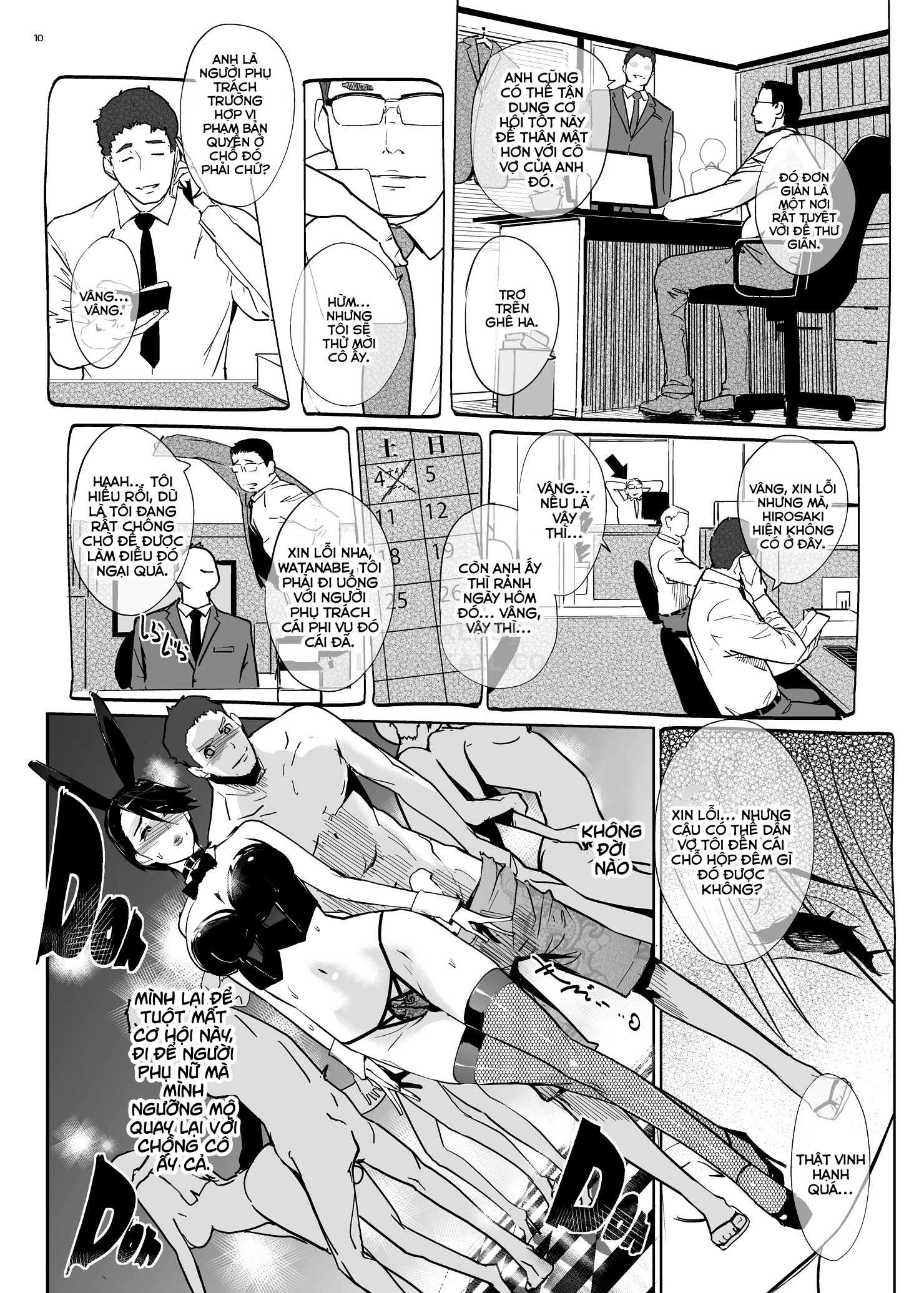 Đọc truyện hentai NTR Midnight Pool - Chap 2