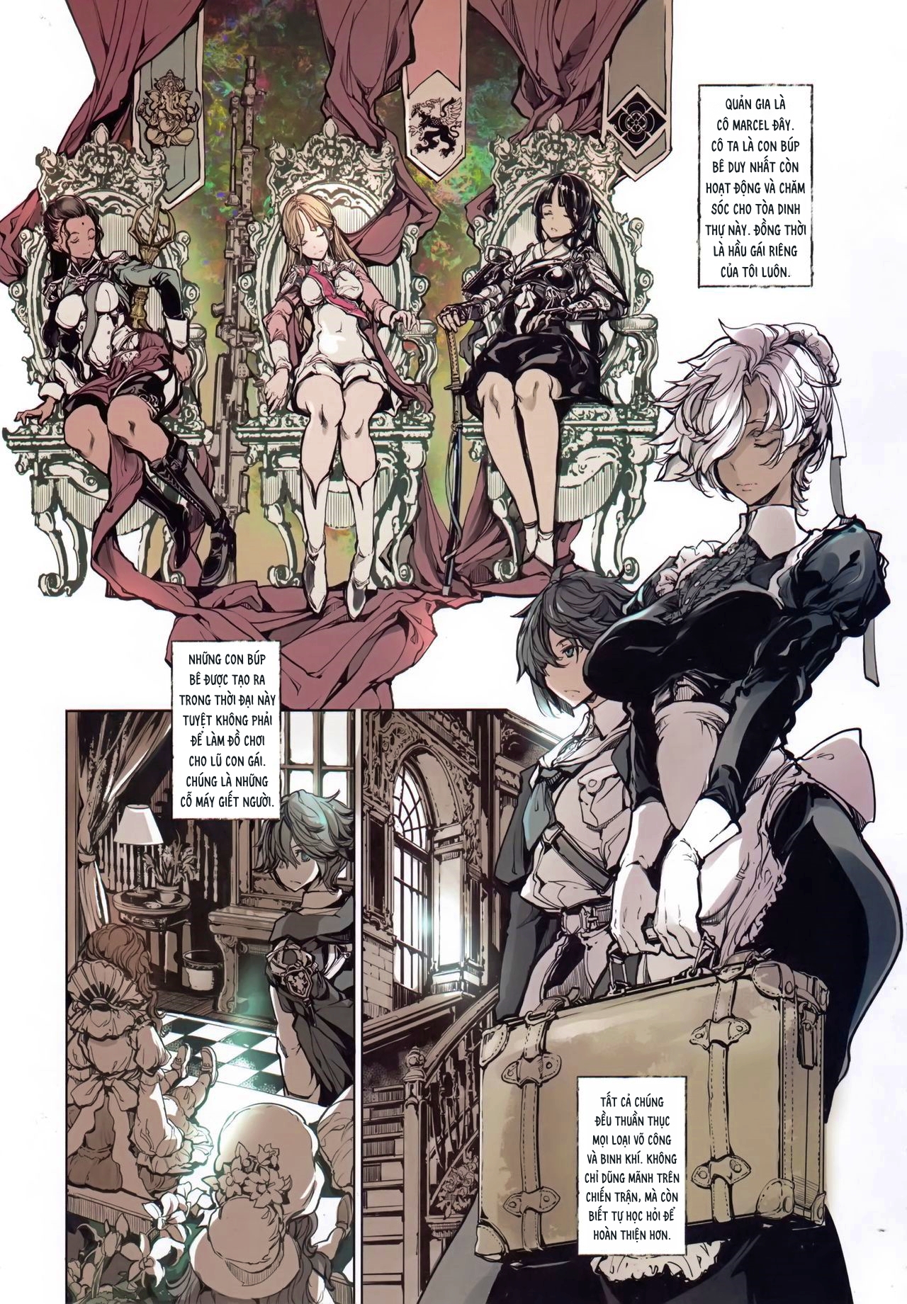 Đọc truyện hentai Dinh thự búp bê - Chap 1