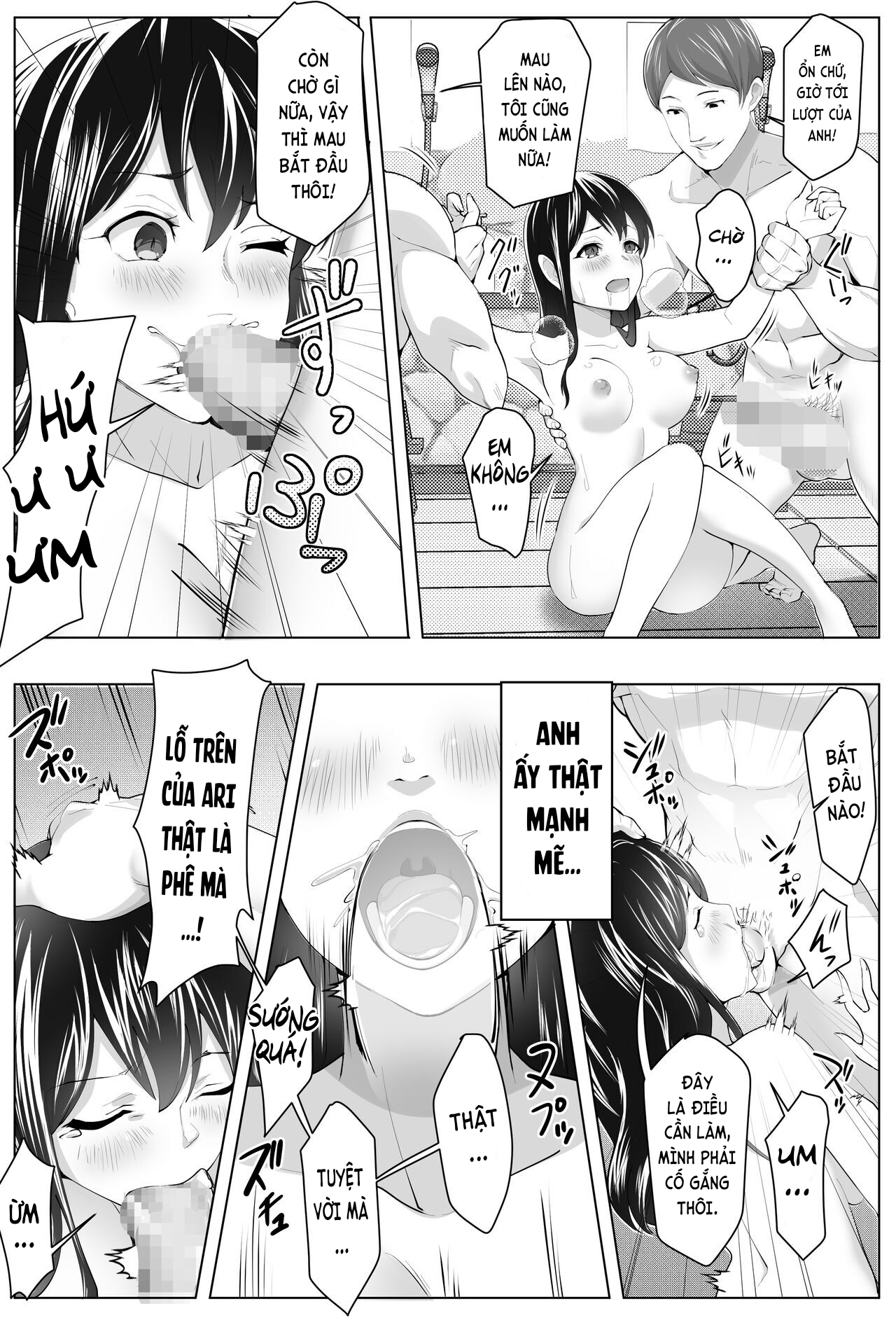 Đọc truyện hentai Nữ sinh ở kí túc xá nam - Chap 2