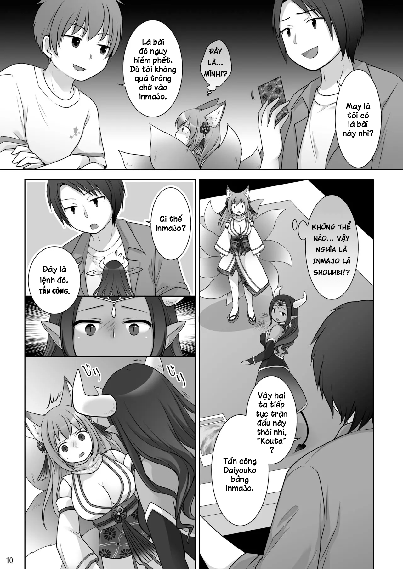 Đọc truyện hentai Những người bị giam giữ bởi linh hồn của các thẻ bài - Oneshot