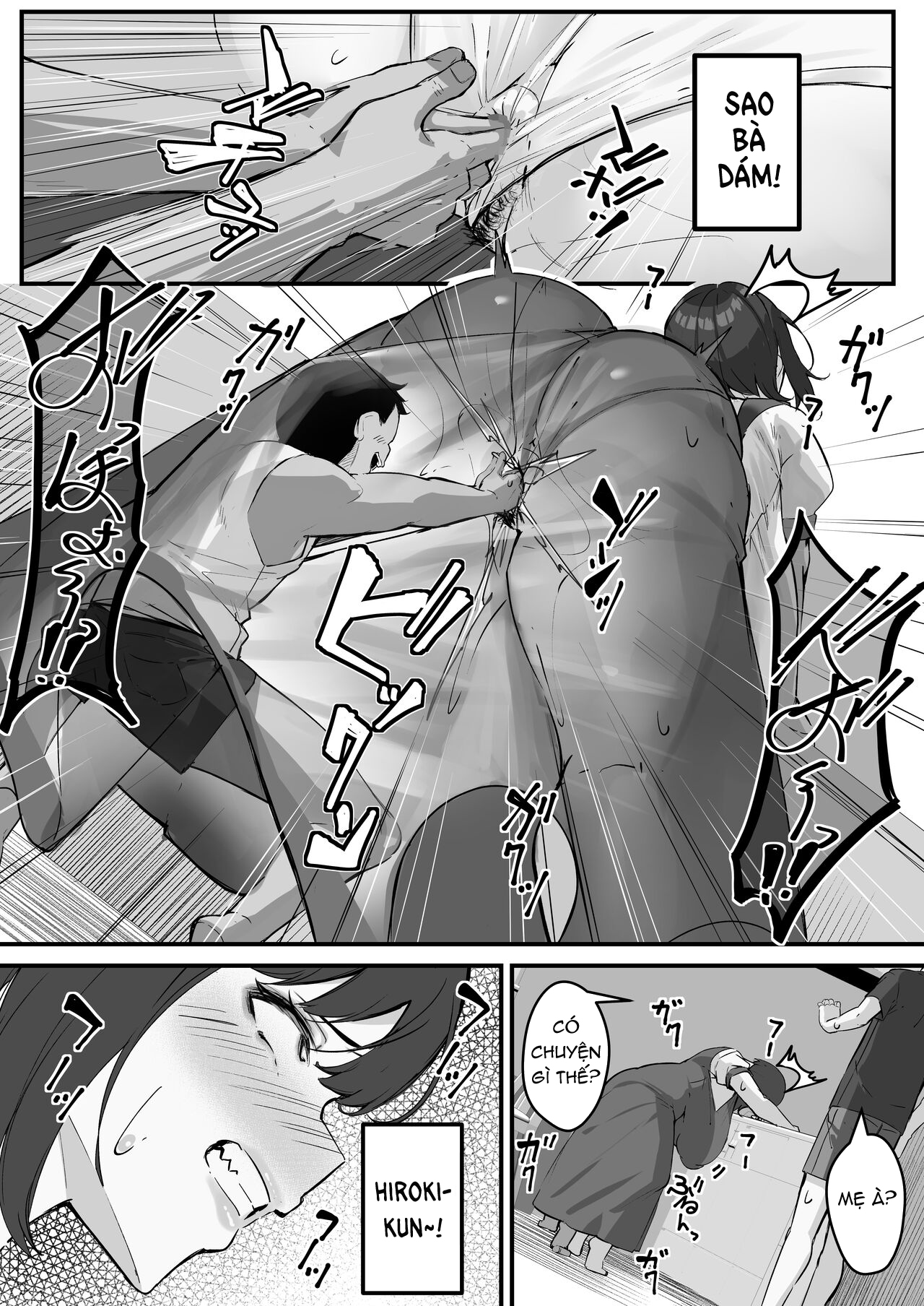 Đọc truyện hentai Cái giá của mẹ tôi trở thành bồn tiểu thịt của ông - Chap 2