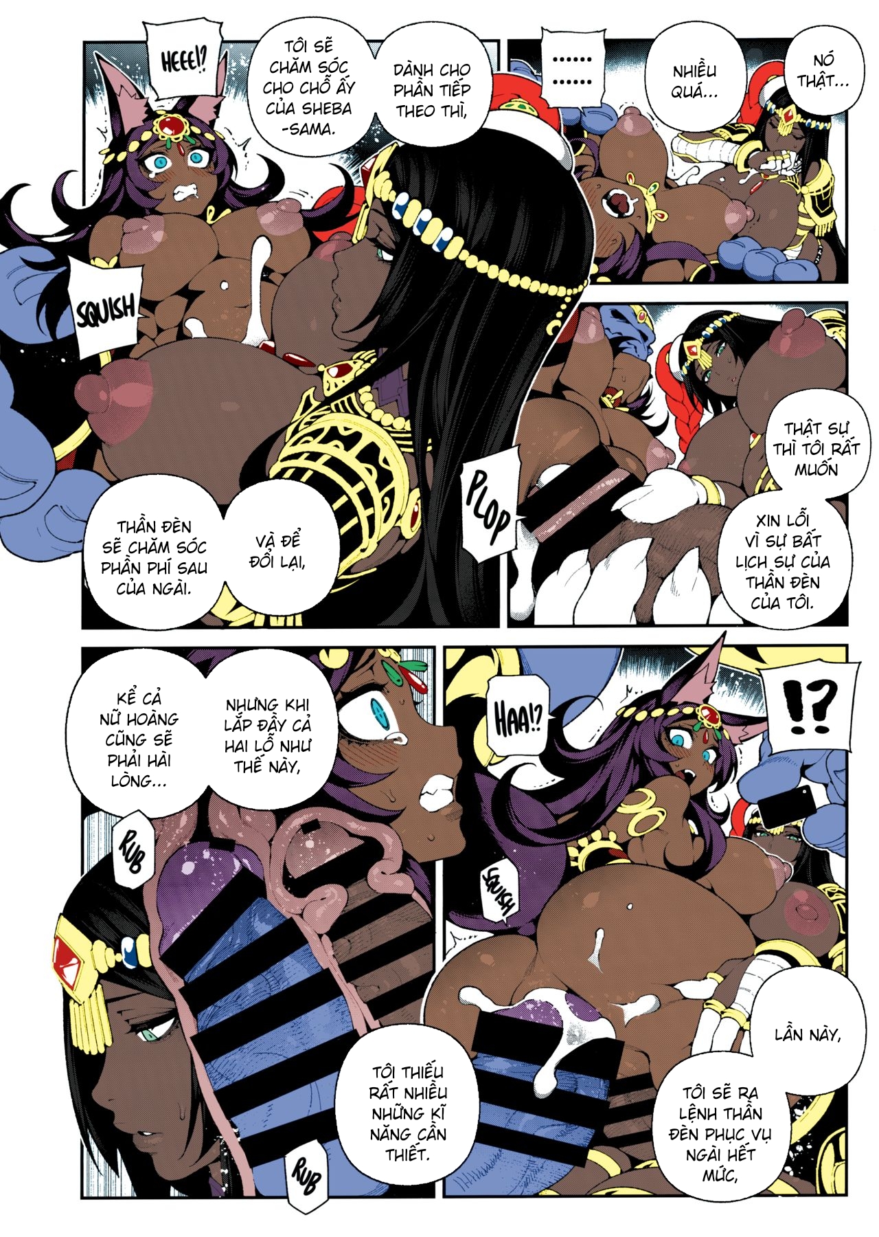 Đọc truyện hentai CHALDEA MANIA - Trio Brown - Oneshot