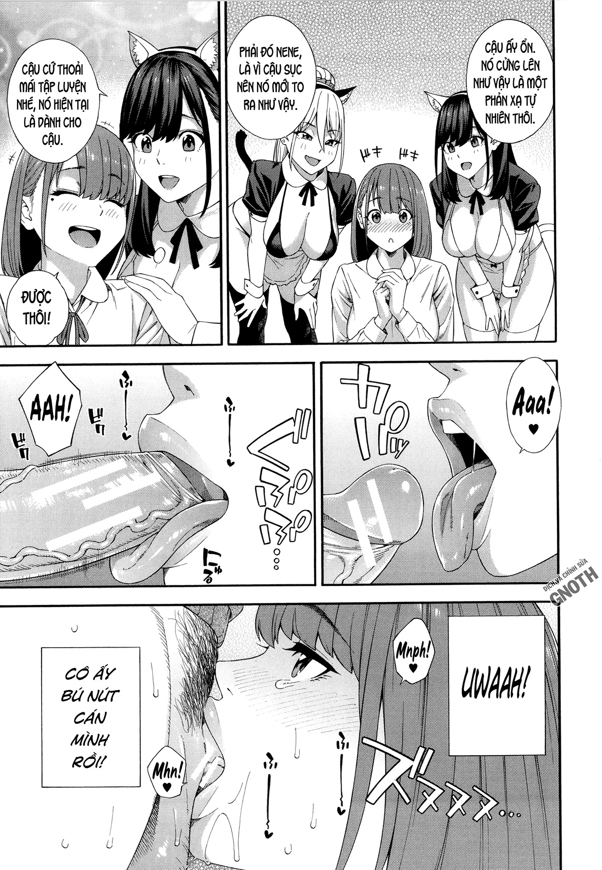 Đọc truyện hentai Phòng nghiên cứu Fallatio Chap 3